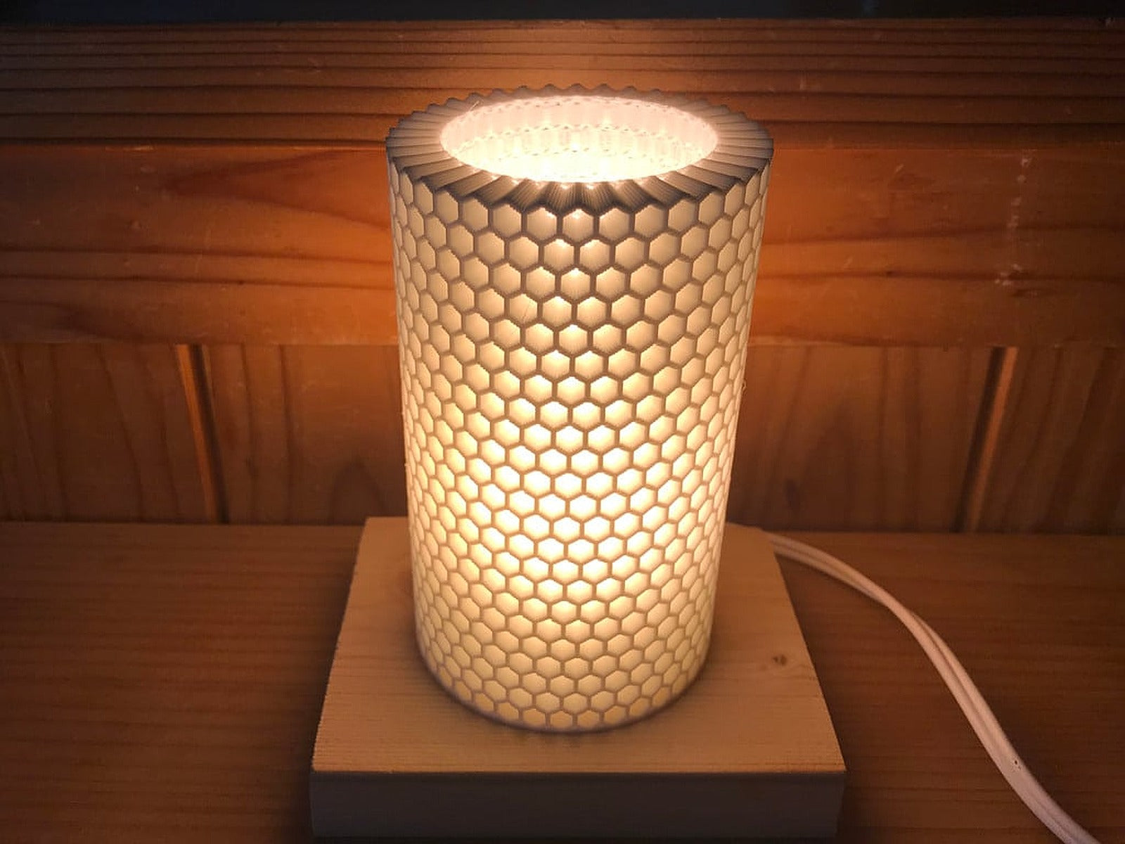 Small HoneyComb Lamp Shade Remix – 3D Baskı Modeli