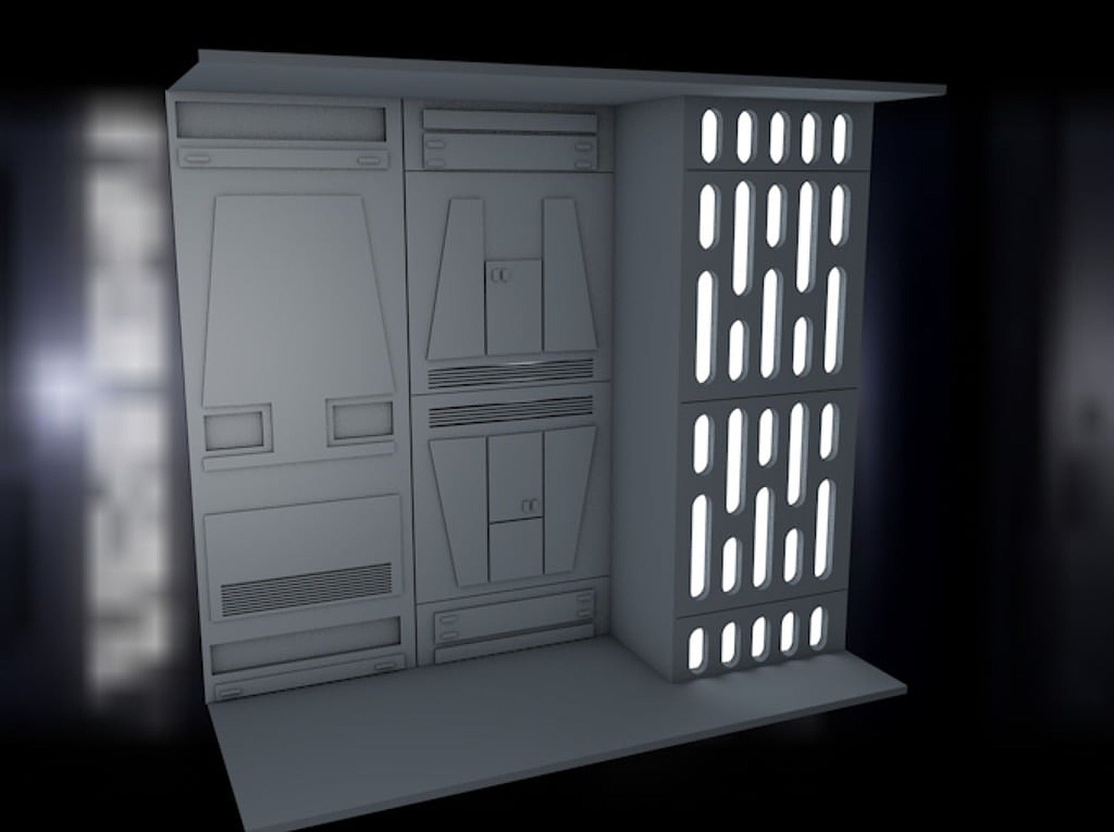 Star Wars complete Death Star Diorama – 3D Baskı Modeli
