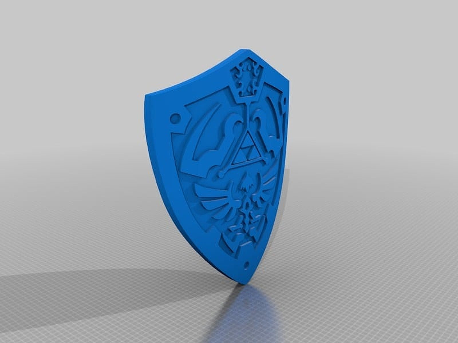 Link's Hylian Shield – 3D Baskı Modeli