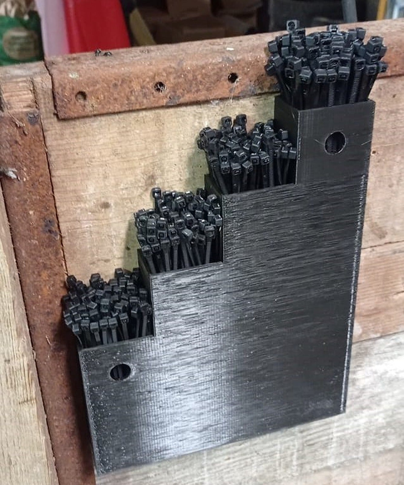 Zip Tie kutu/düzenleyici – 3D Baskı Modeli