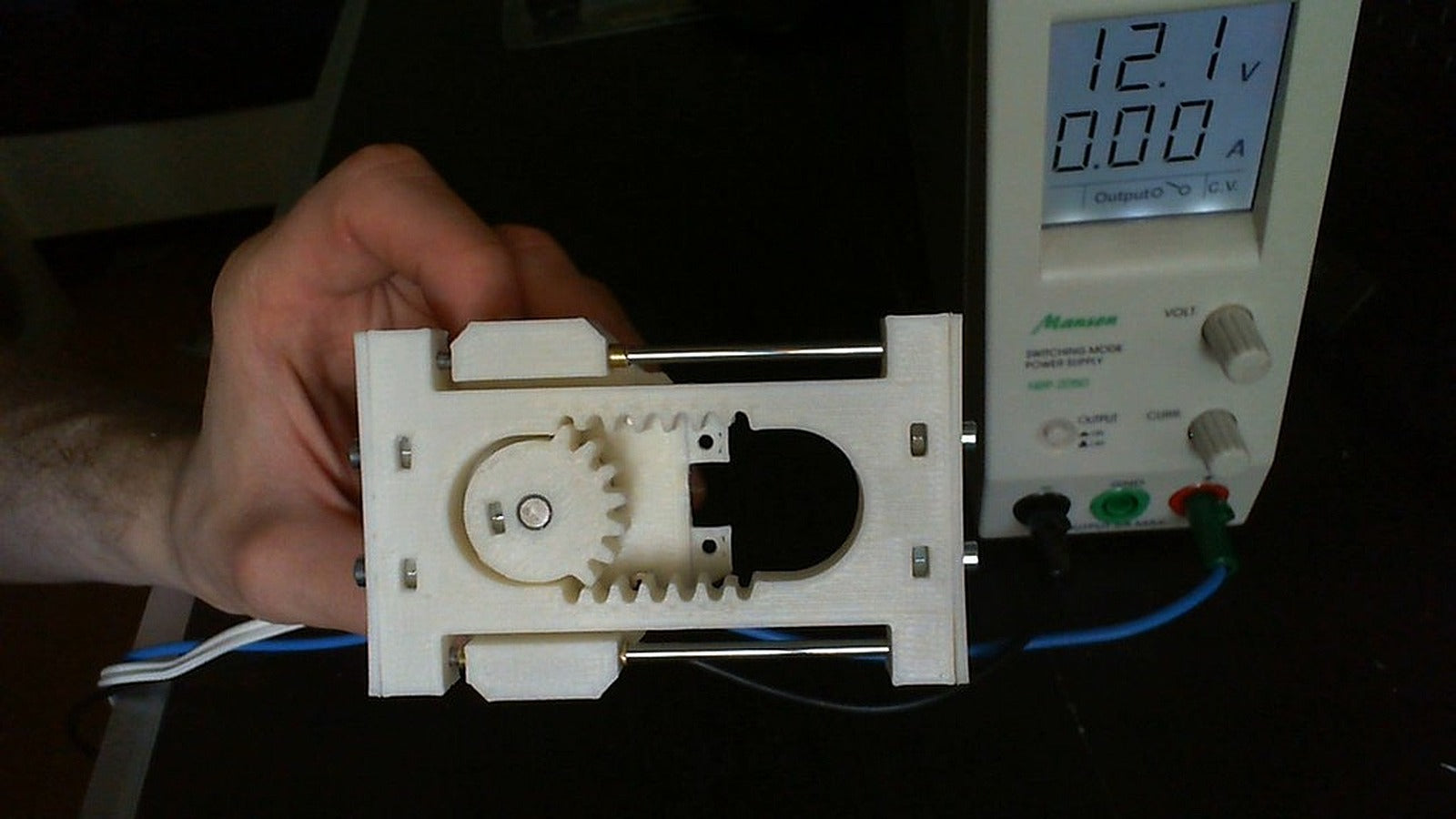 Reciprocating rectilinear motion actuator – 3D Baskı Modeli