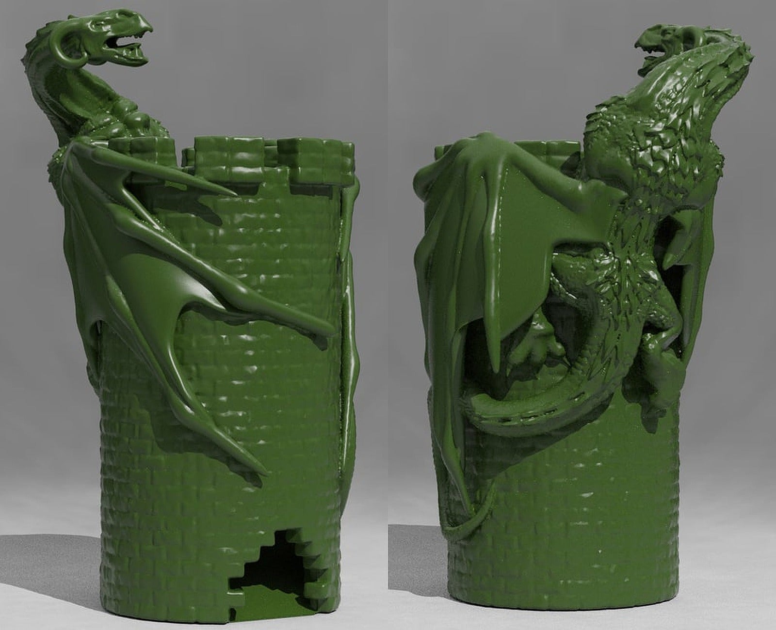 Wyvern Dice Tower – 3D Baskı Modeli