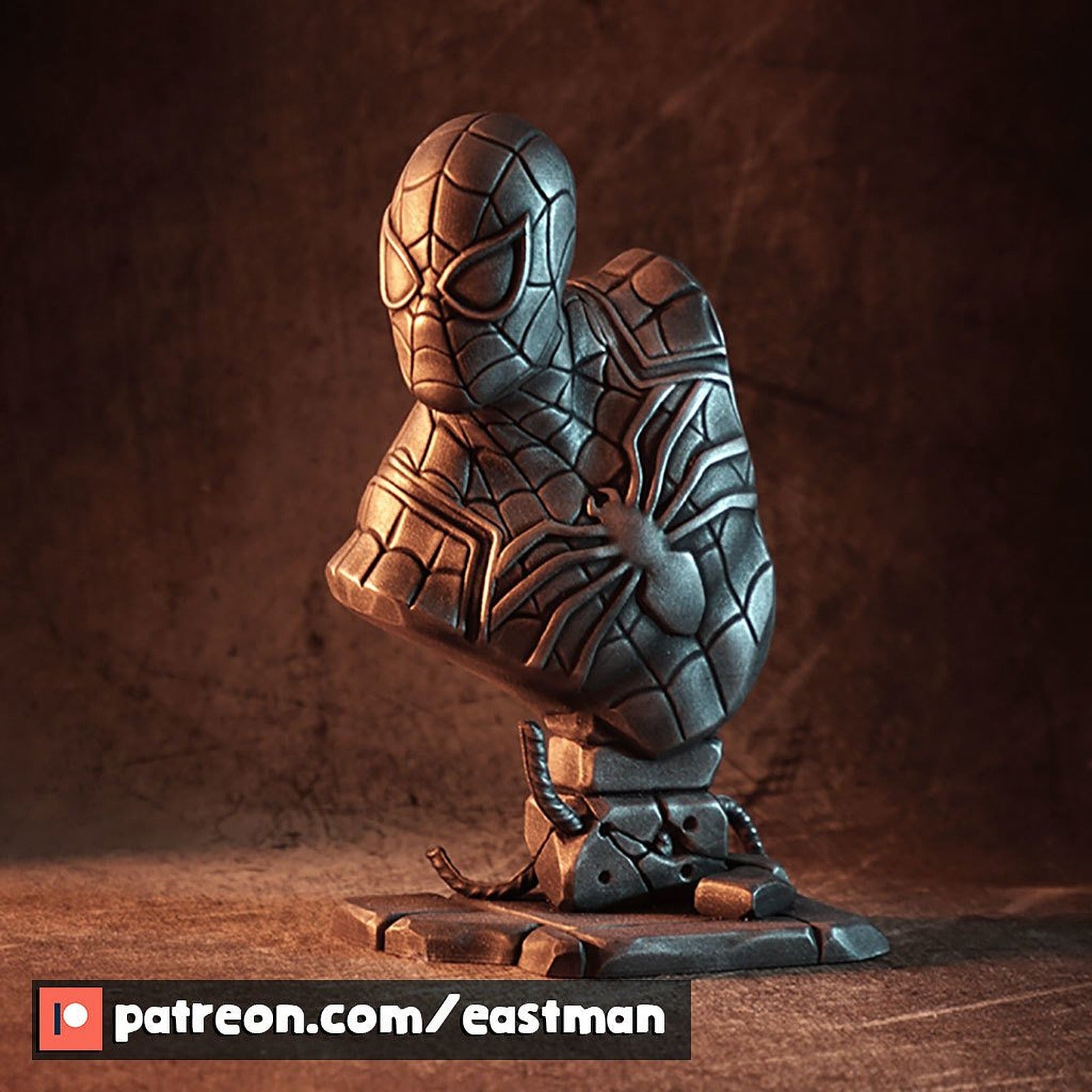 Spider-Man bust (fan art) – 3D Baskı Modeli