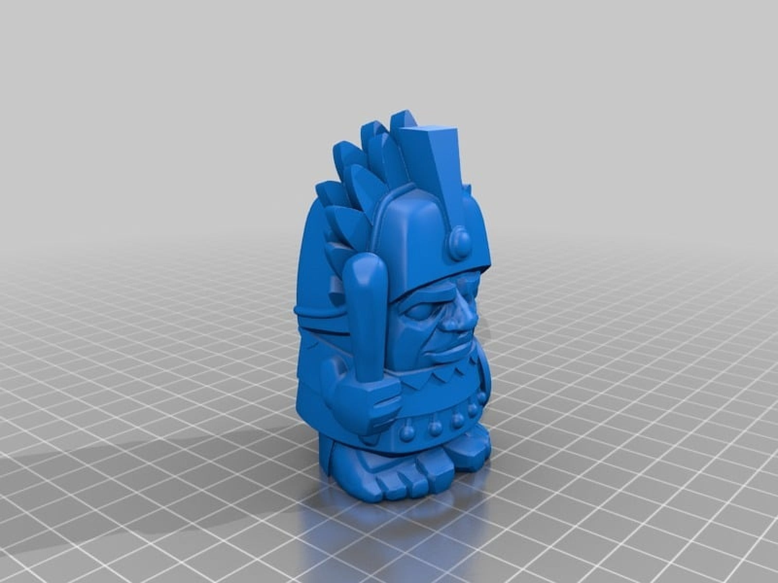 Aztec Chief – 3D Baskı Modeli