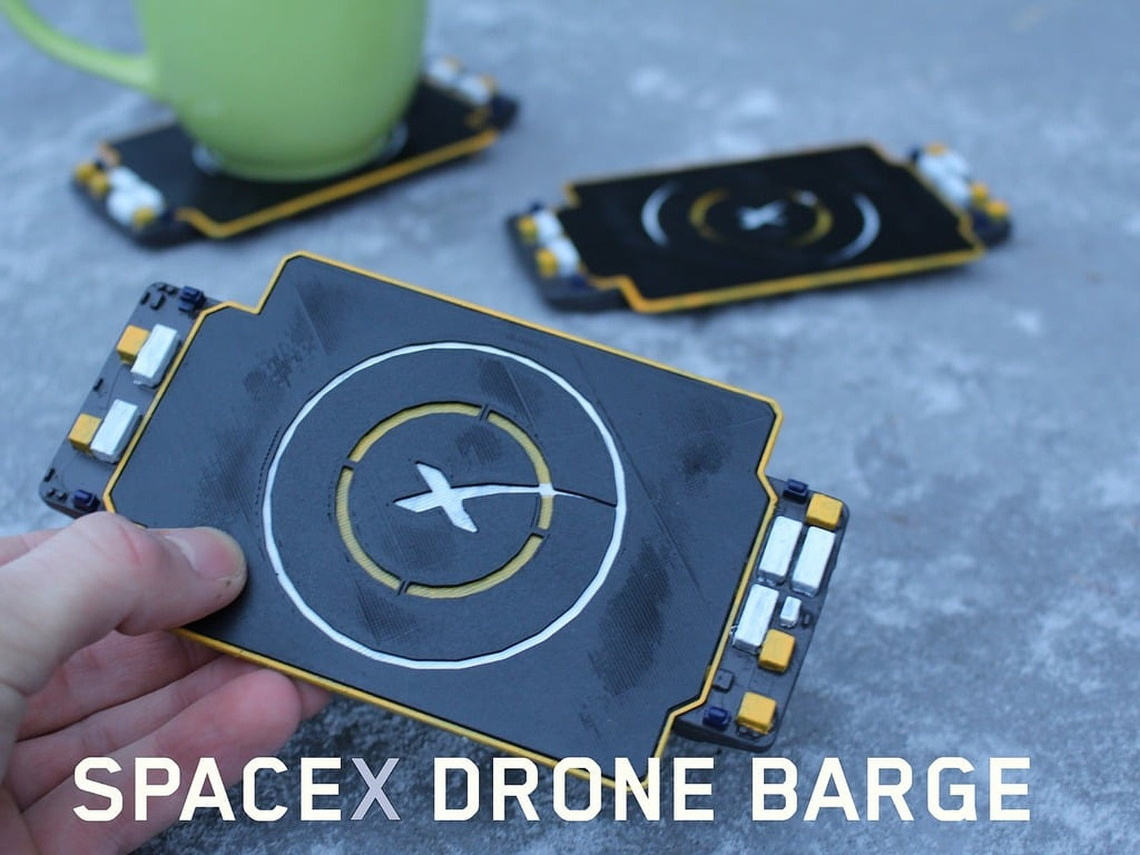 SpaceX Coaster – 3D Baskı Modeli