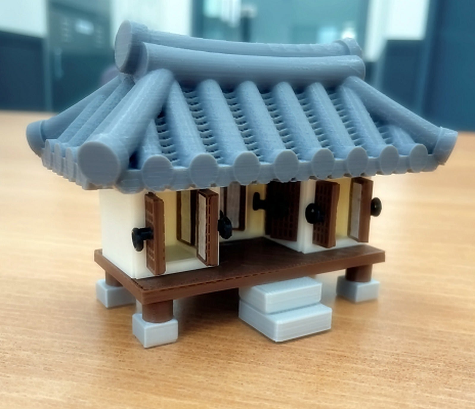 Hanok(Korea Traditional House) – 3D Baskı Modeli
