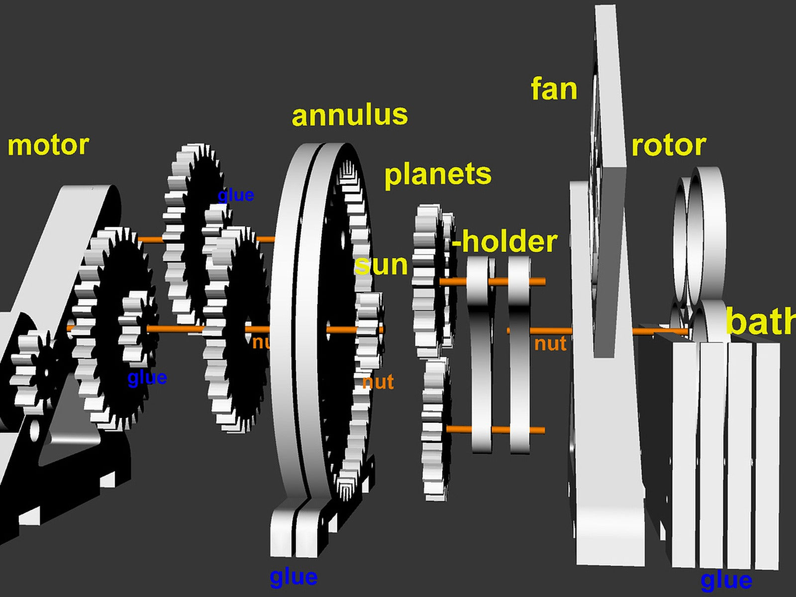 Bubble Machine V0.1 – 3D Baskı Modeli