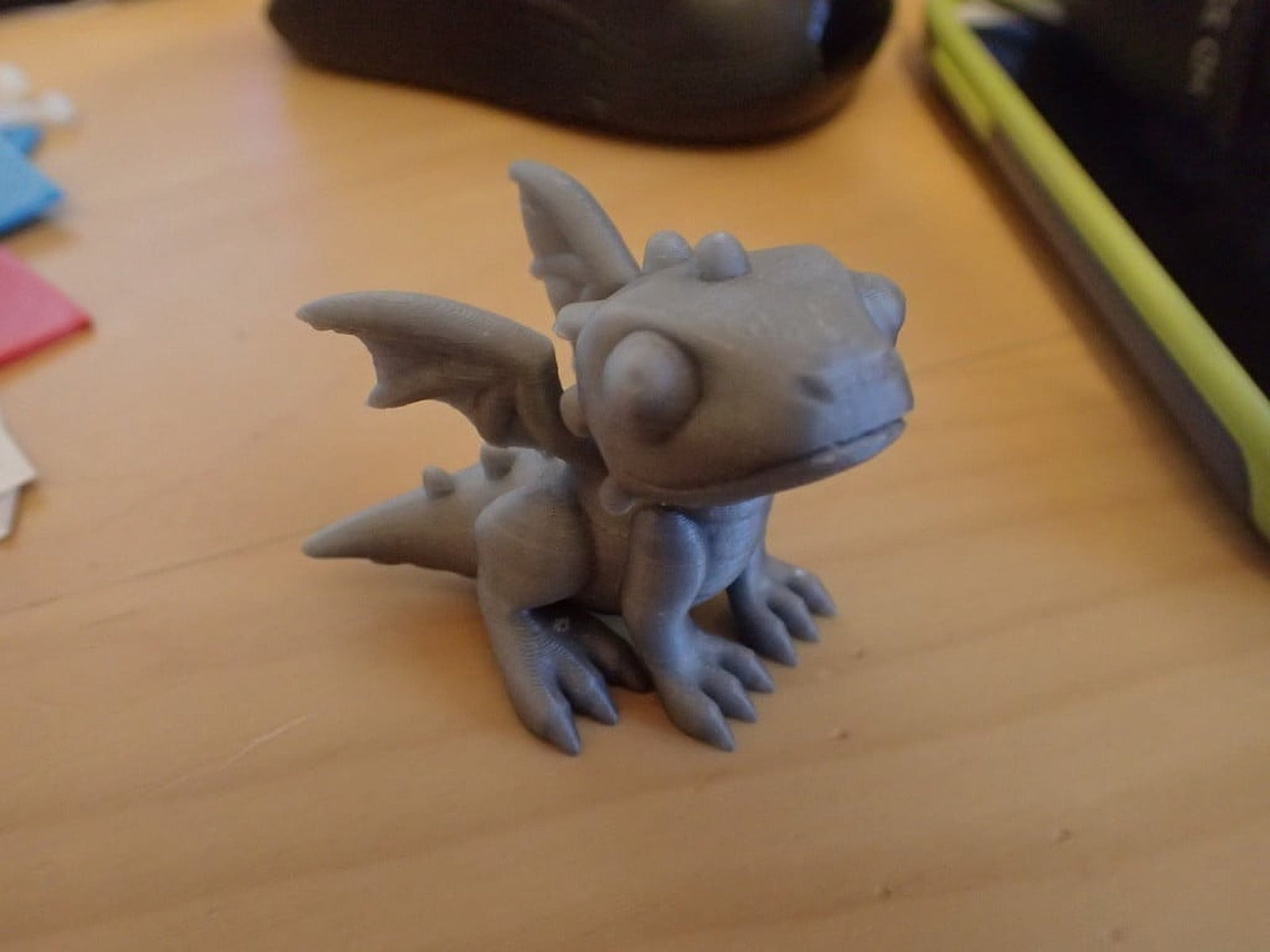 Cute Dragon - more easy printing – 3D Baskı Modeli