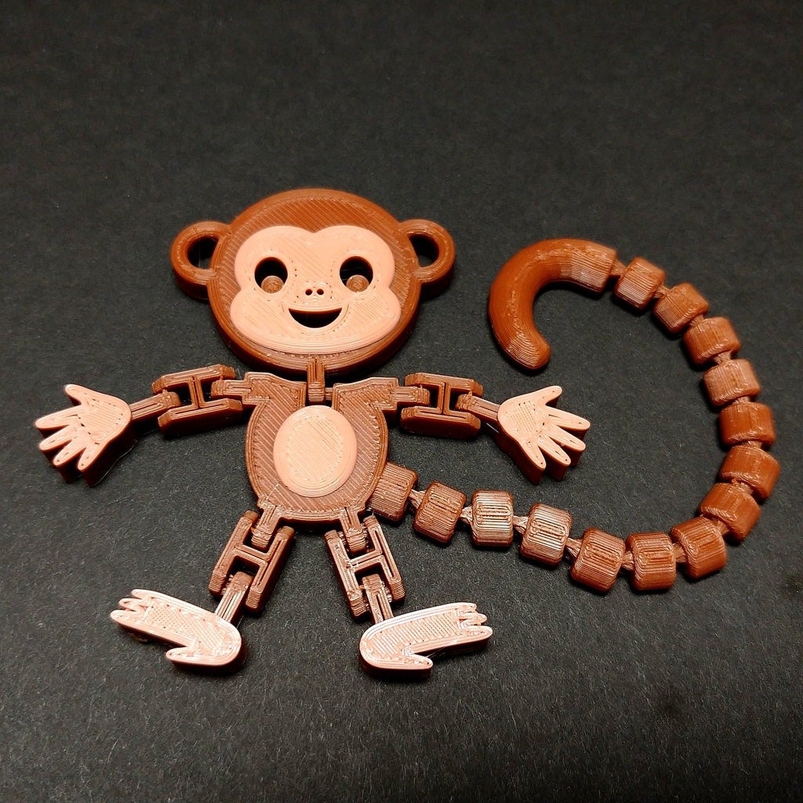 Flexi Articulated Monkey – 3D Baskı Modeli