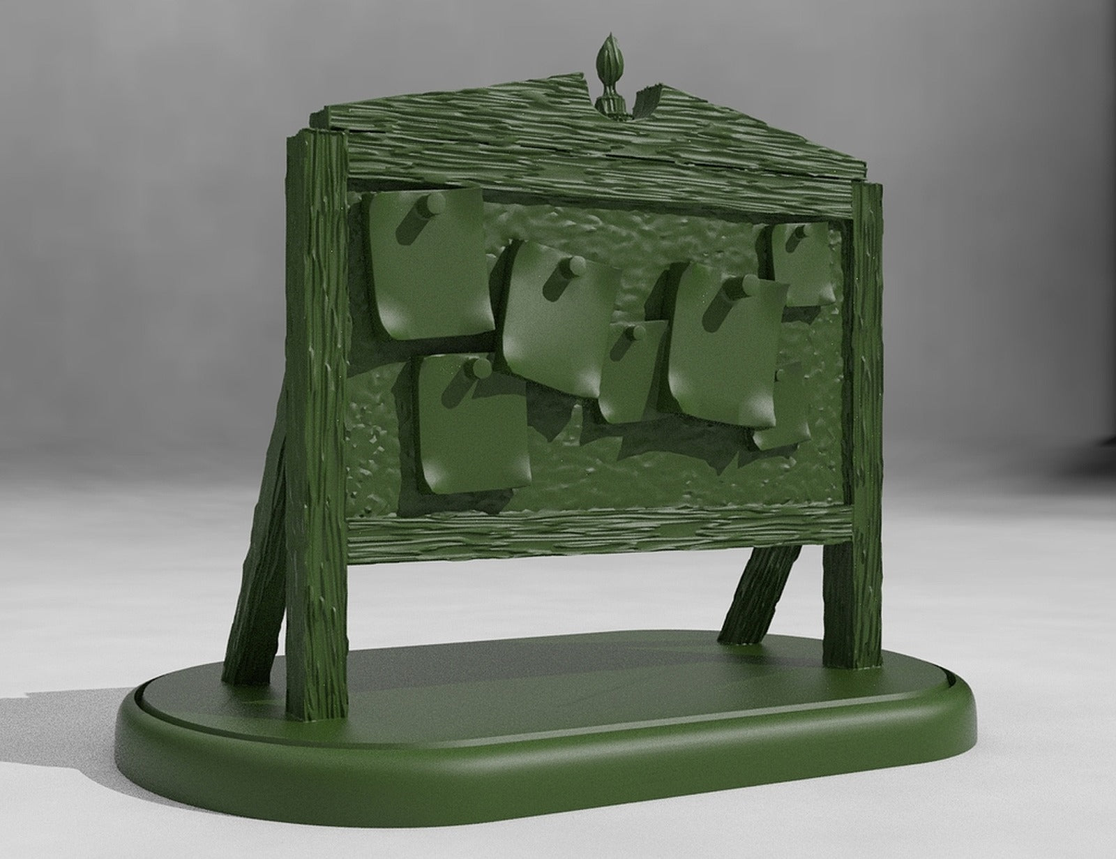 The Notice Board – 3D Baskı Modeli