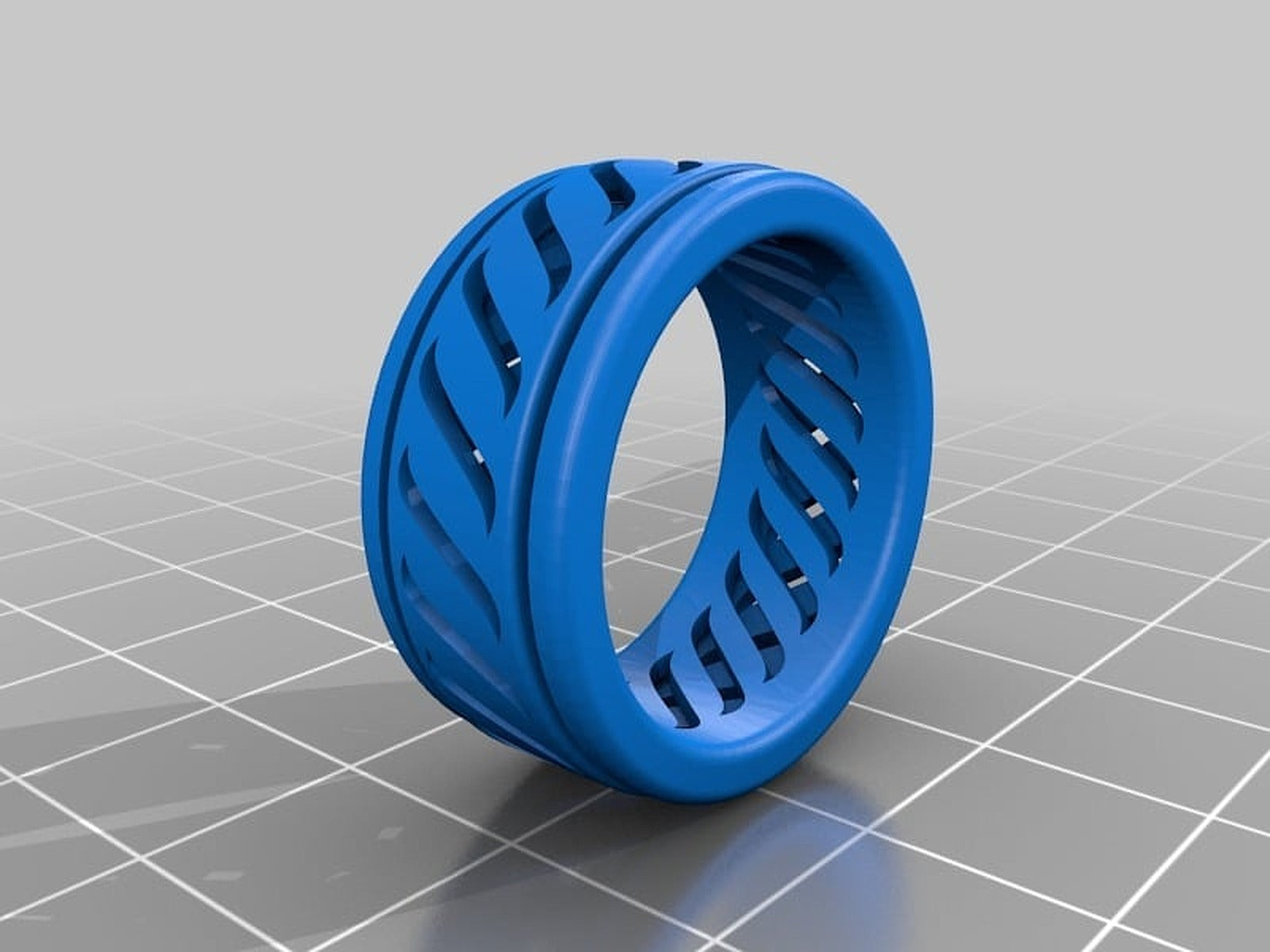 Spinner Fidget Ring – 3D Baskı Modeli