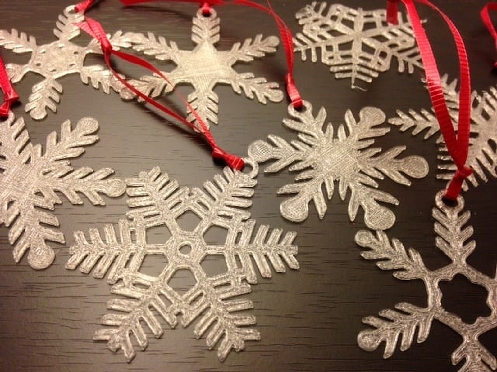 Snowflake Ornaments – 3D Baskı Modeli