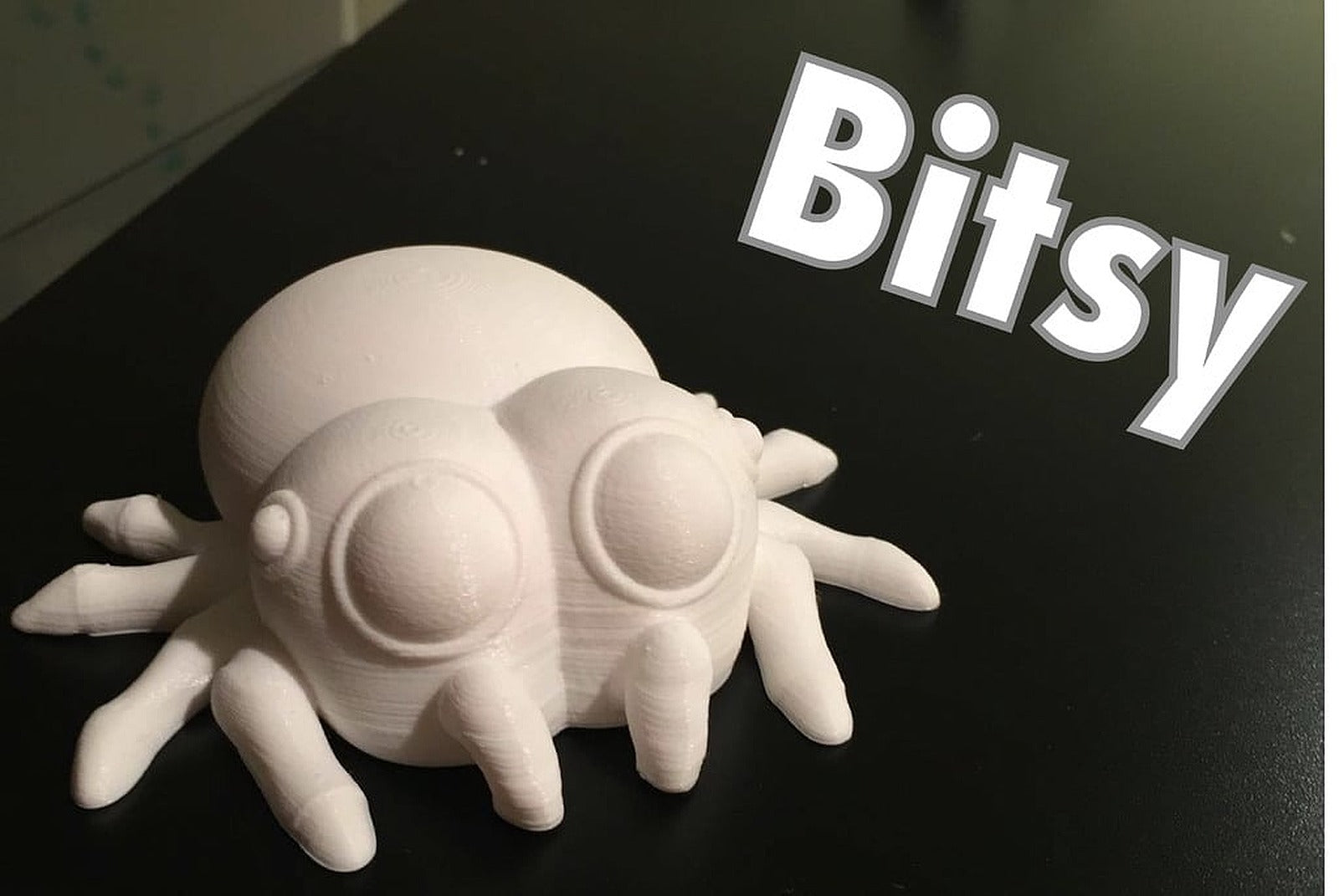 Bitsy, the spider an arachnophobe could love – 3D Baskı Modeli