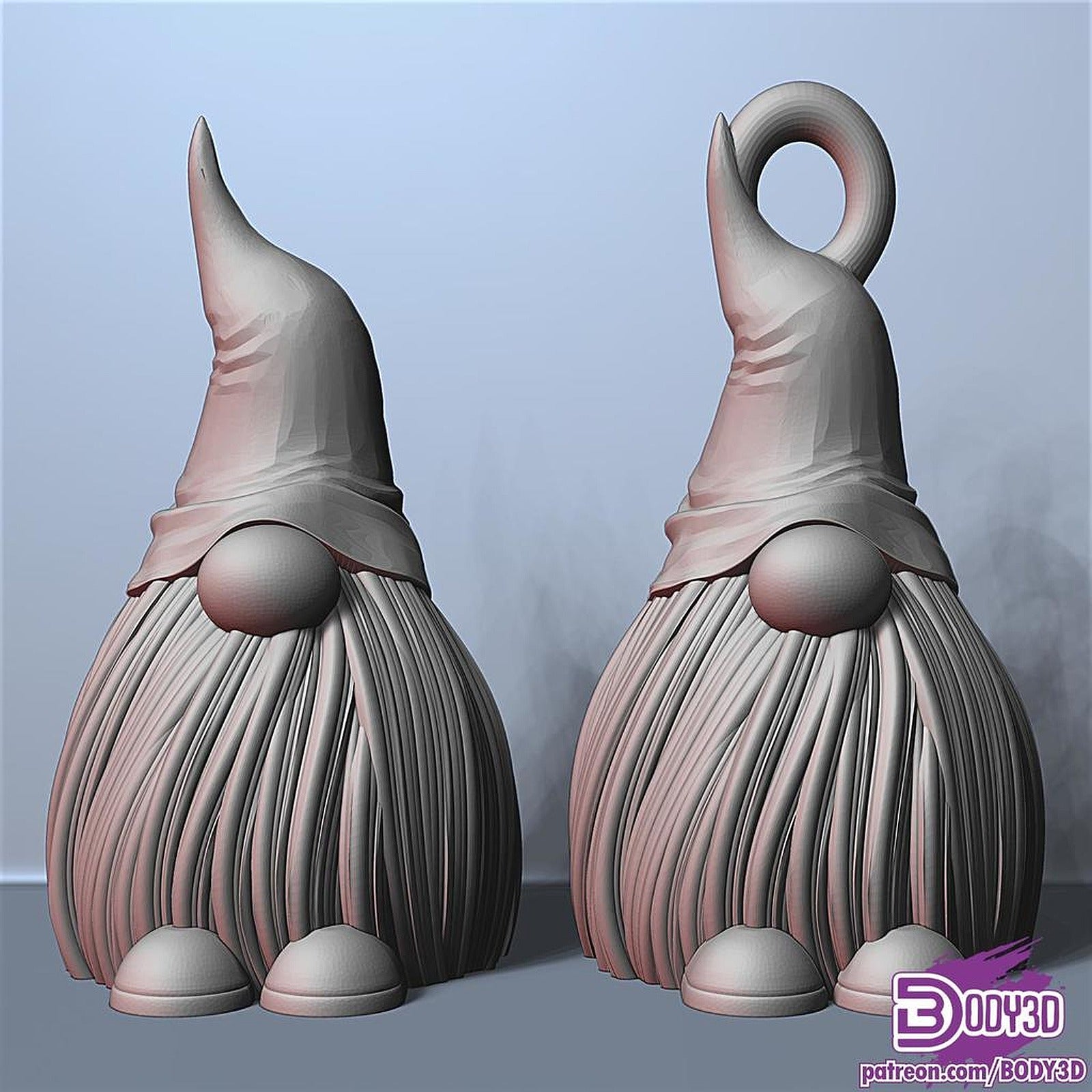 Gnome ( Christmas tree ) – 3D Baskı Modeli