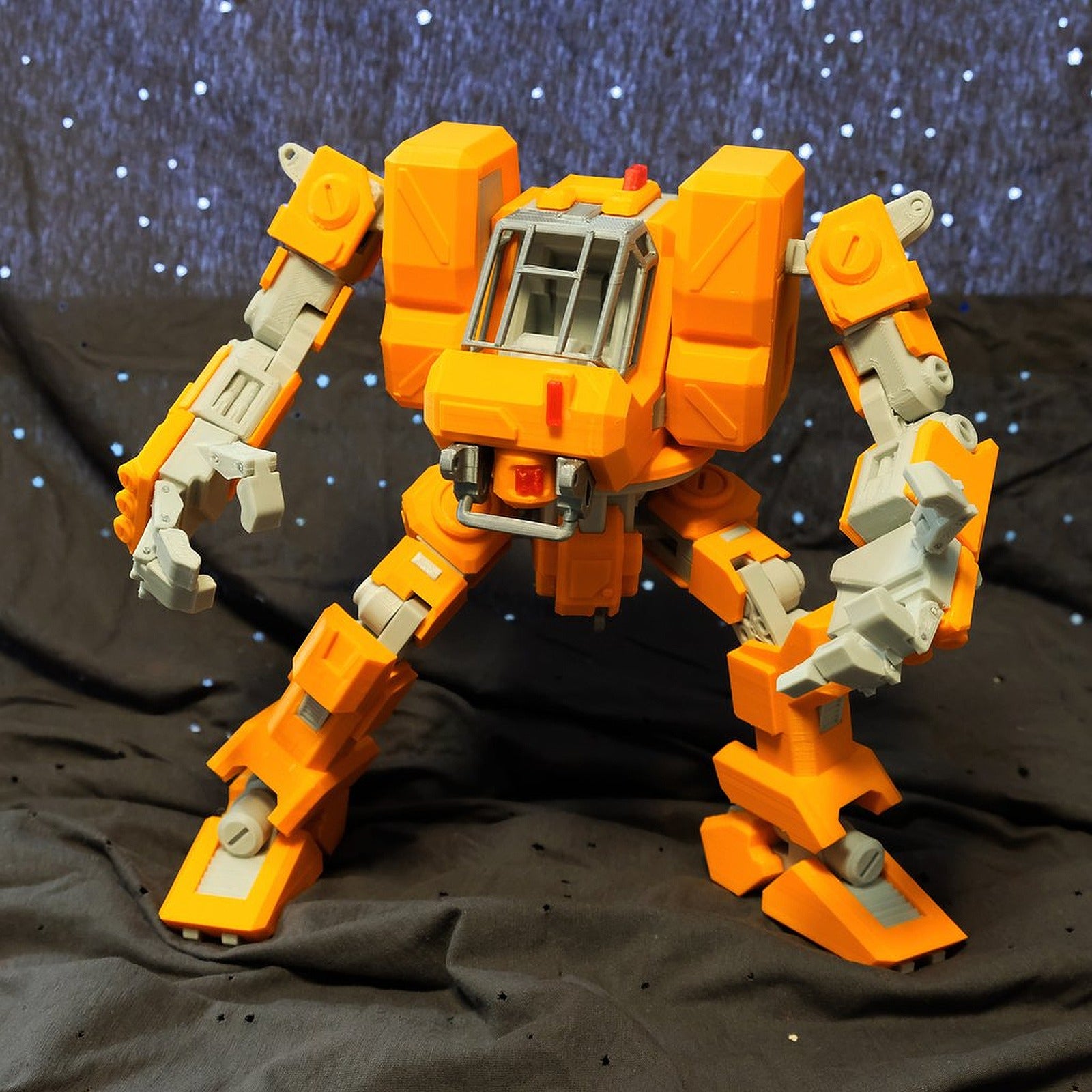 Heavy Construction Walker (Action figür) – 3D Baskı Modeli
