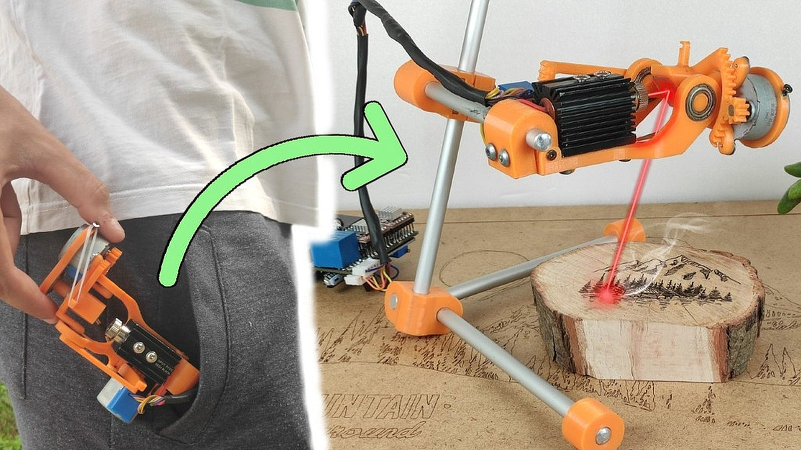portable laser engraver – 3D Baskı Modeli