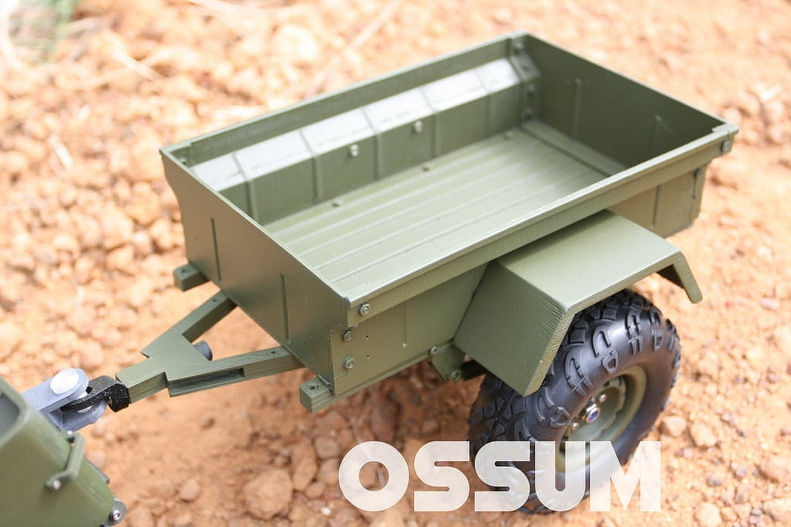 M416 Trailer in 1:10 Scale – 3D Baskı Modeli