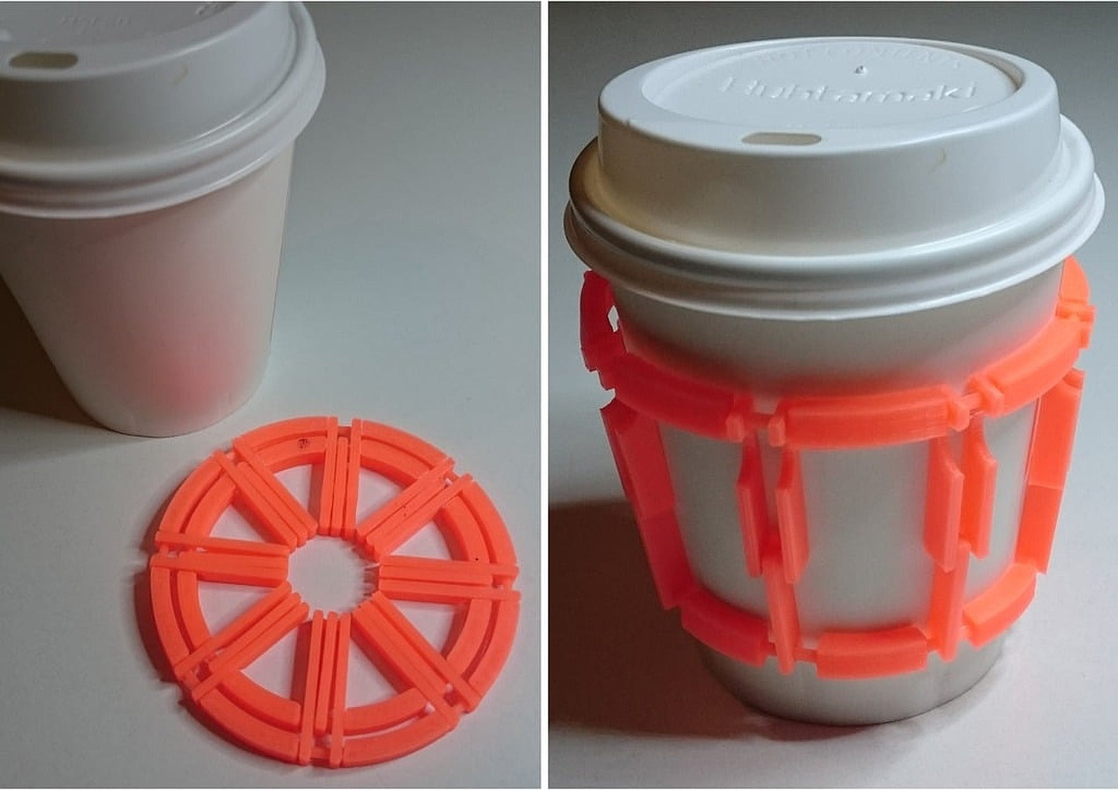 Collapsible Cup stand/Pad – 3D Baskı Modeli