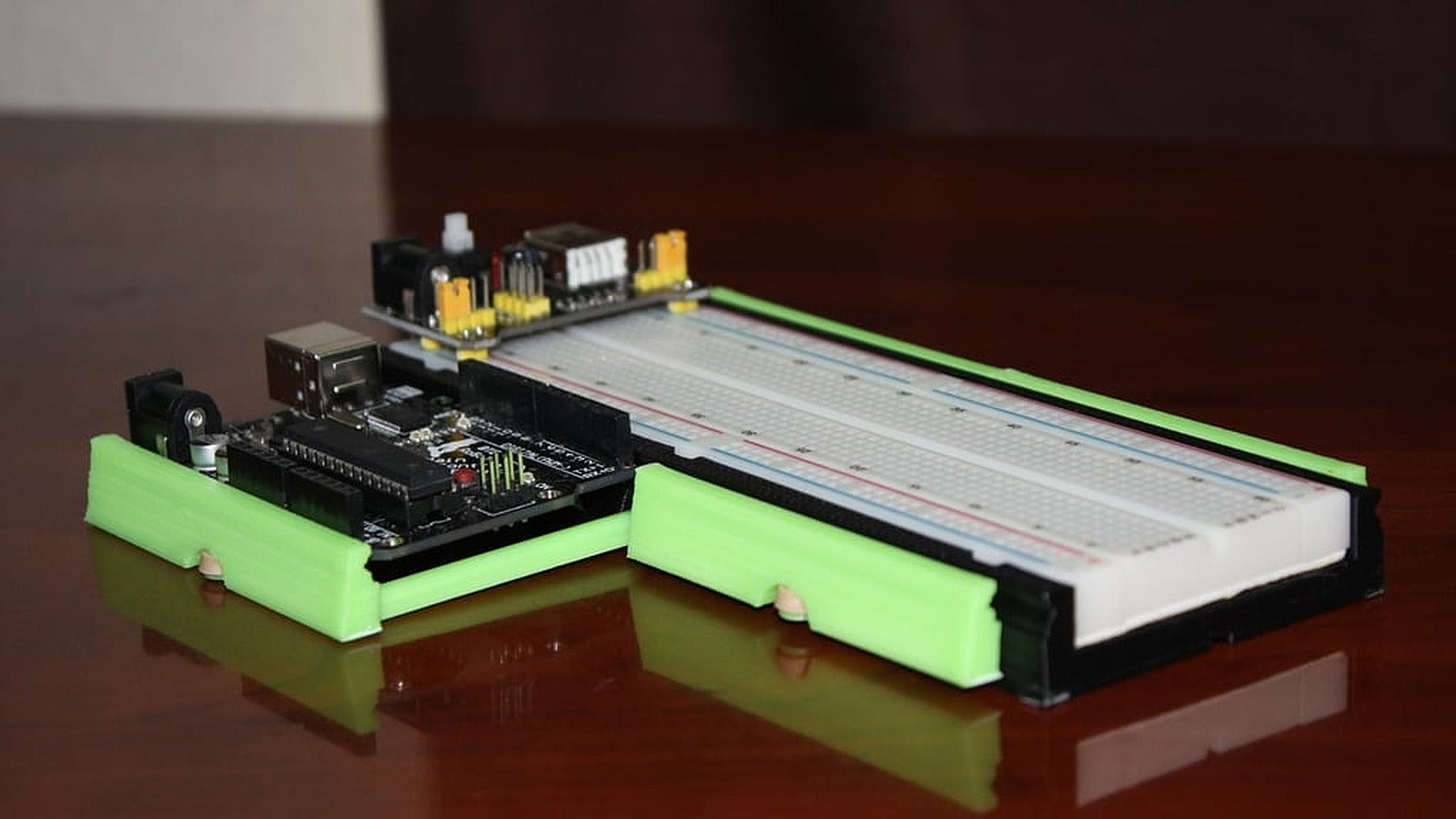 Breadboard Spring Vise for Arduino or Raspberry Pi – 3D Baskı Modeli