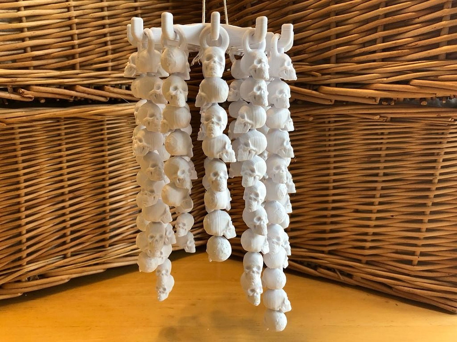 Skull Windchime – 3D Baskı Modeli