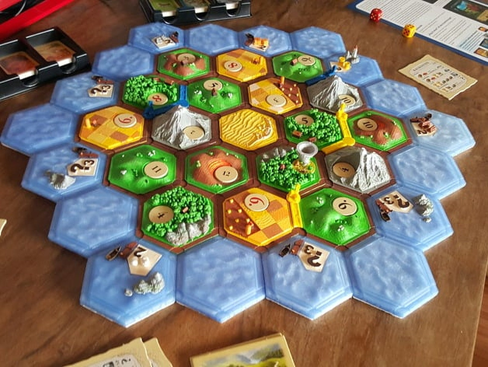 settlers catan style (magnetic) – 3D Baskı Modeli