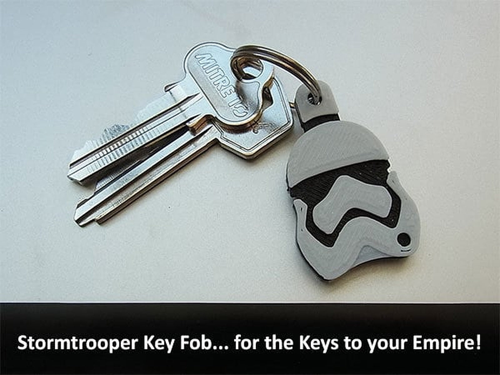 Stormtrooper Key Fob – 3D Baskı Modeli