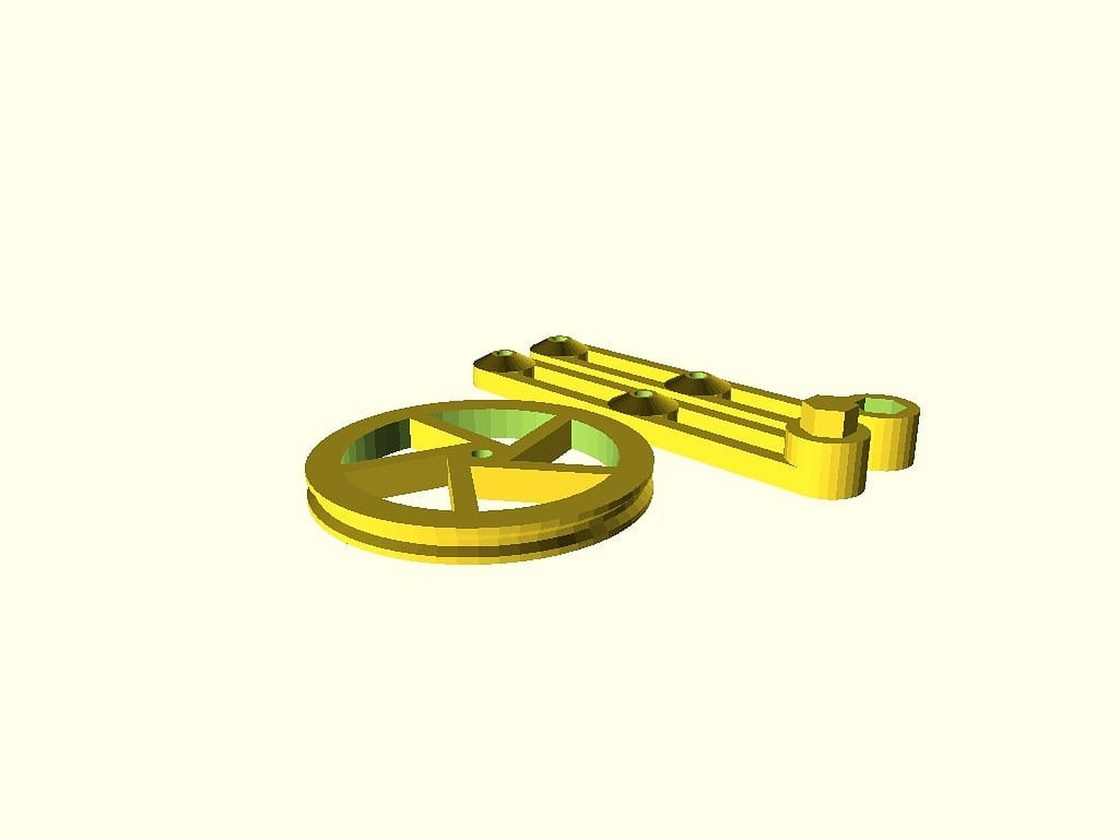 Clock (Dual Ulysse  Escapement) – 3D Baskı Modeli