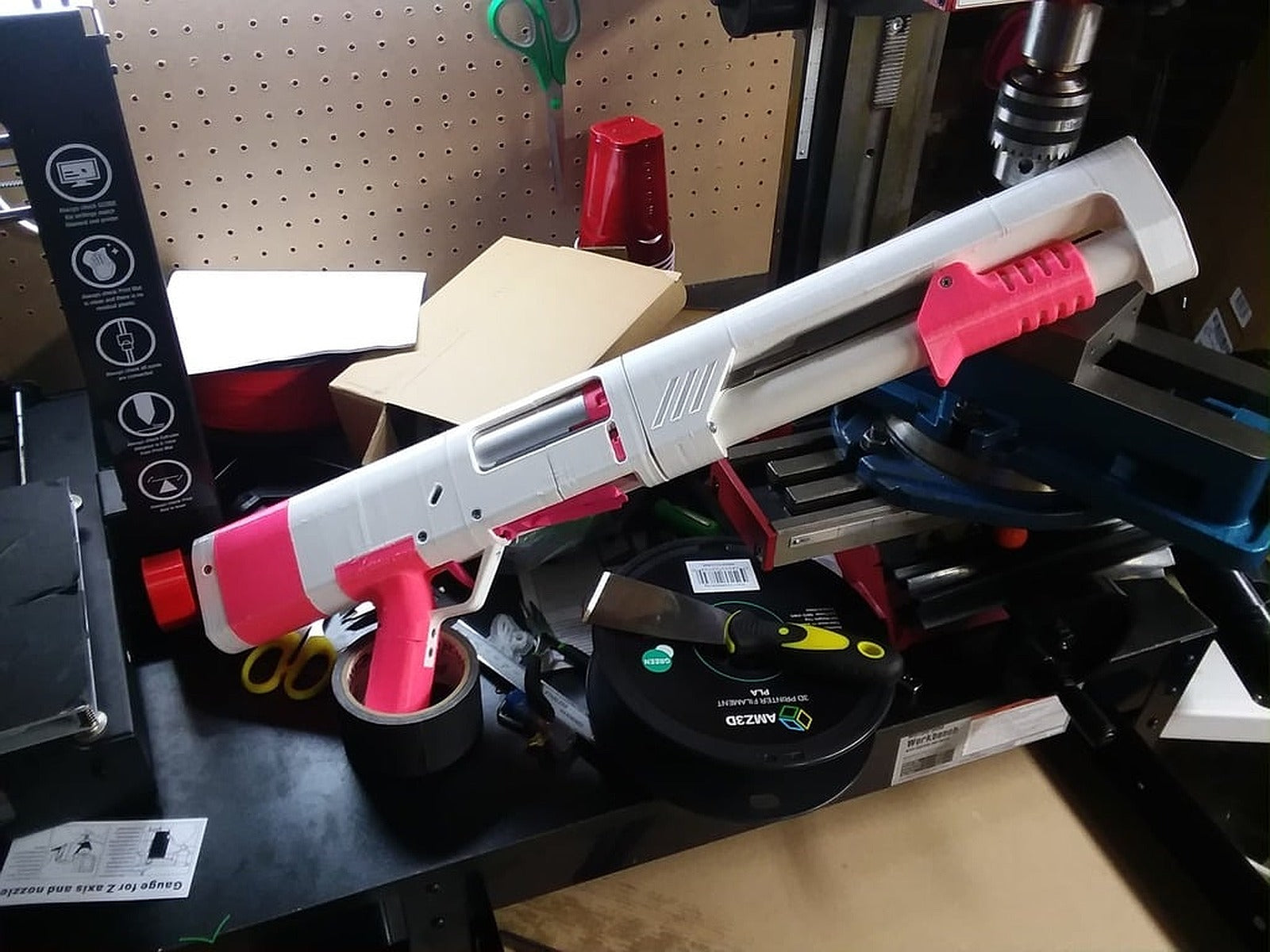 Spring Thunder - Shell Ejecting Foam Dart Blaster (WIP) – 3D Baskı Modeli