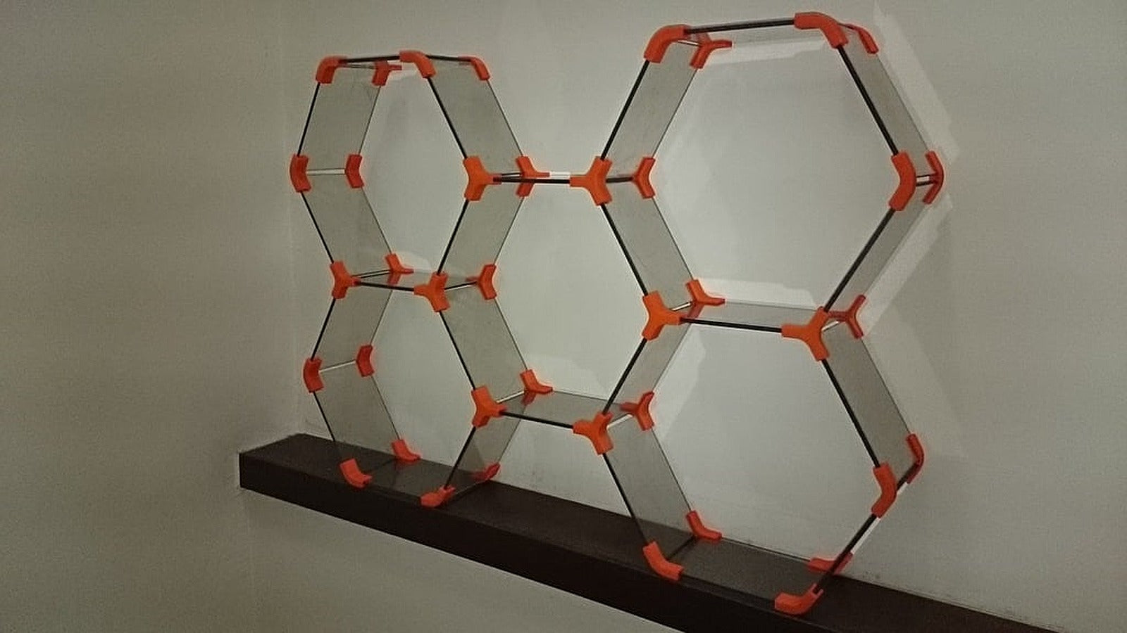 Hex Shelf – 3D Baskı Modeli