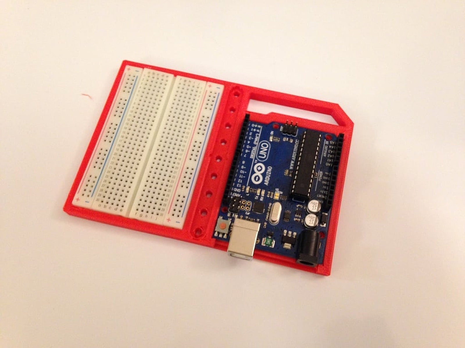 Arduino w/Breadboard stand – 3D Baskı Modeli