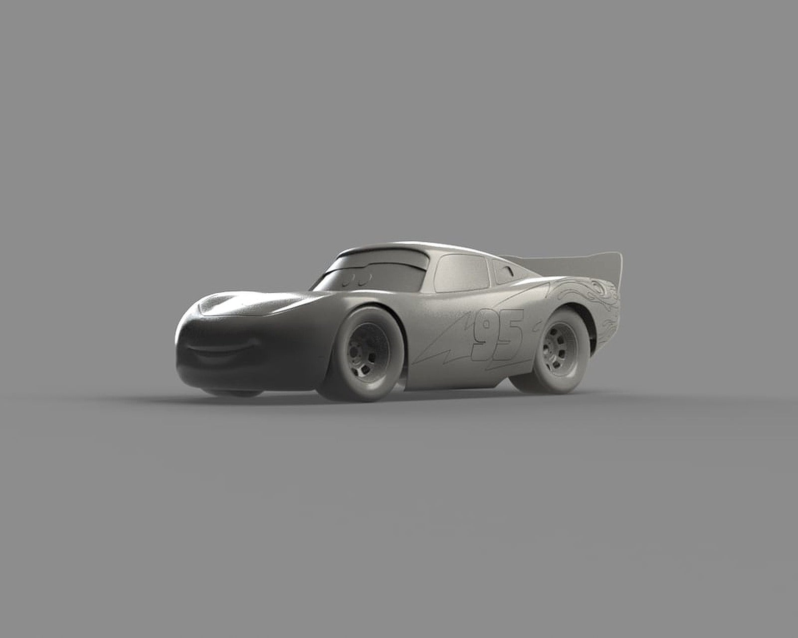 Mcqueen Lightning Cars – 3D Baskı Modeli