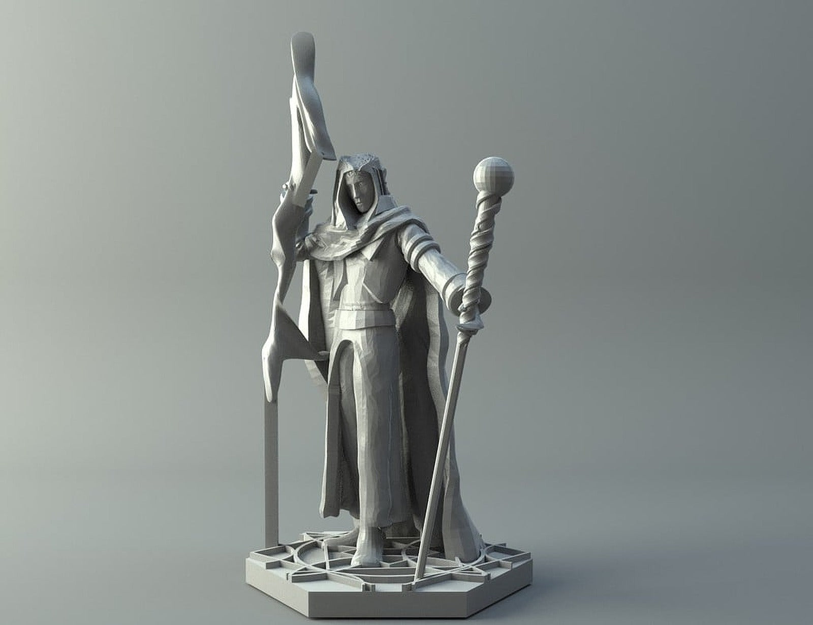 Mage 2 - D&D miniature – 3D Baskı Modeli