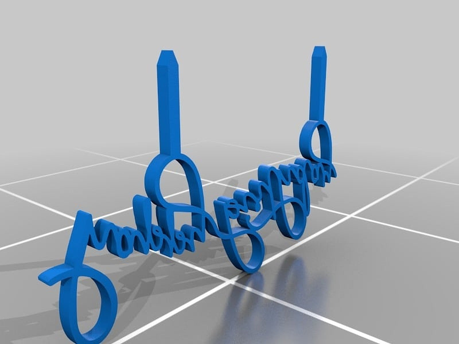 Happy Birthday cake topper – 3D Baskı Modeli