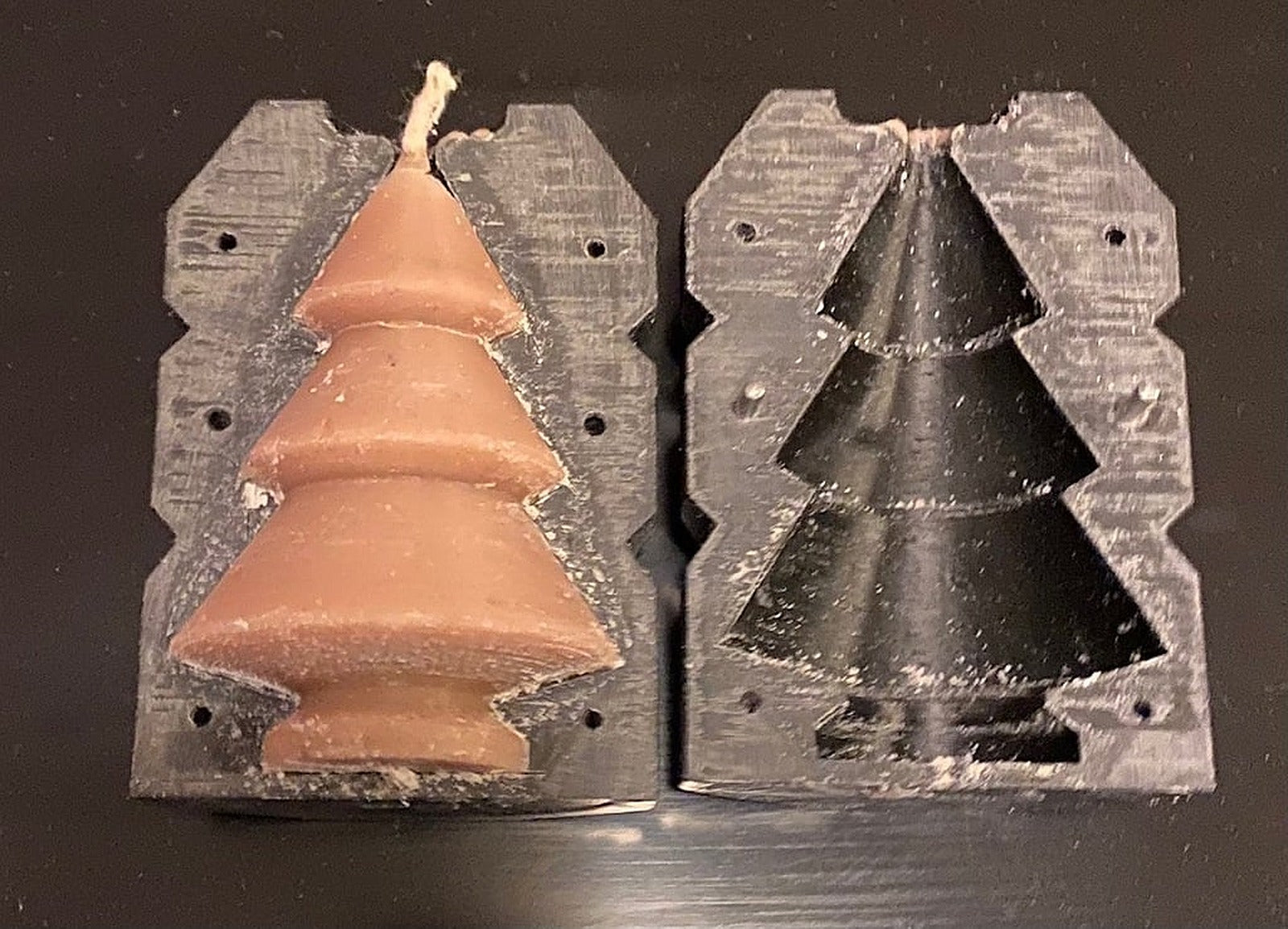 Candle mold Christmas tree – 3D Baskı Modeli