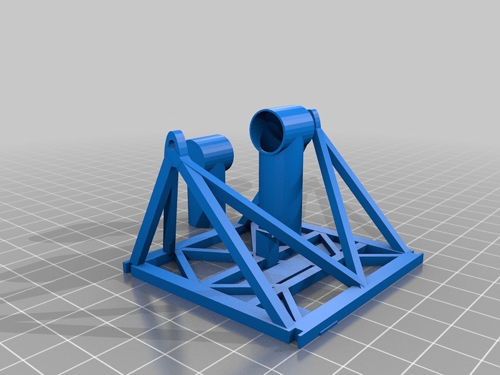 Deep Space Network Beam-Waveguide Station – 3D Baskı Modeli