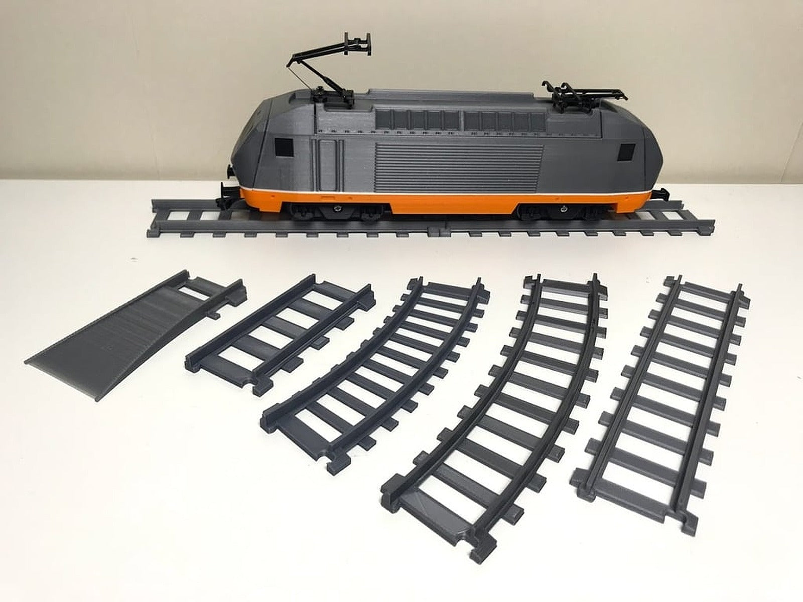 Train tracks for OS-Railway - fully 3D-printable railway system! – 3D Baskı Modeli