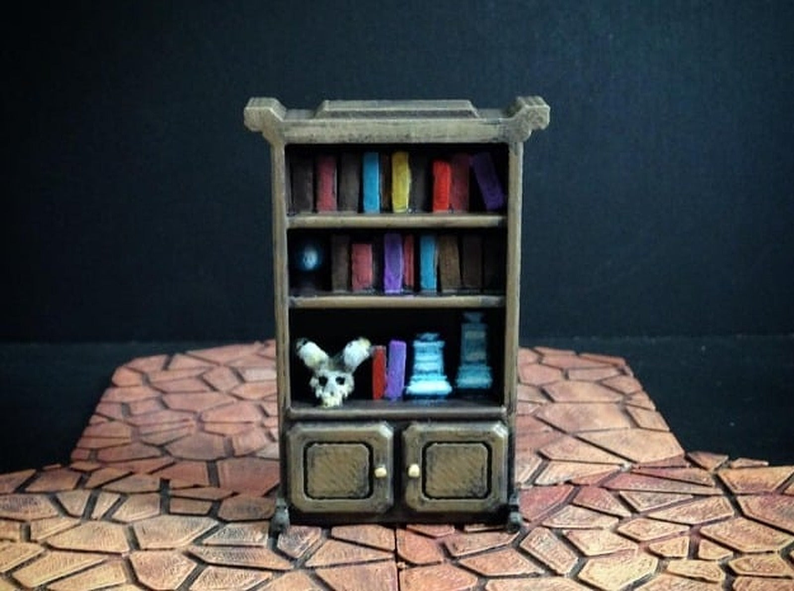 Delving Decor: Wizard's Shelf – 3D Baskı Modeli