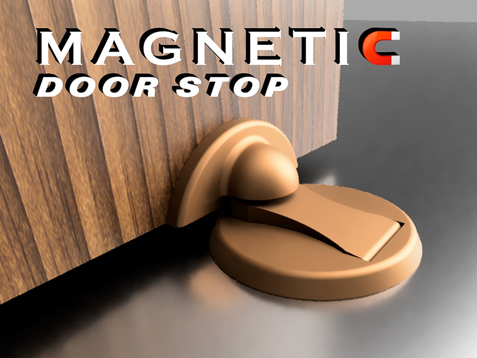 MAGNETIC DOOR STOP – 3D Baskı Modeli