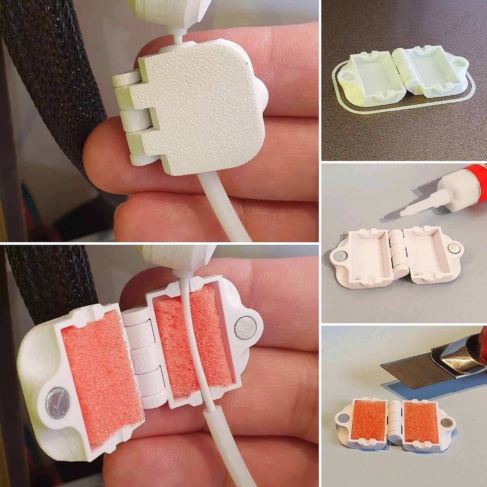 Filament Dust Cleaner Filter – 3D Baskı Modeli