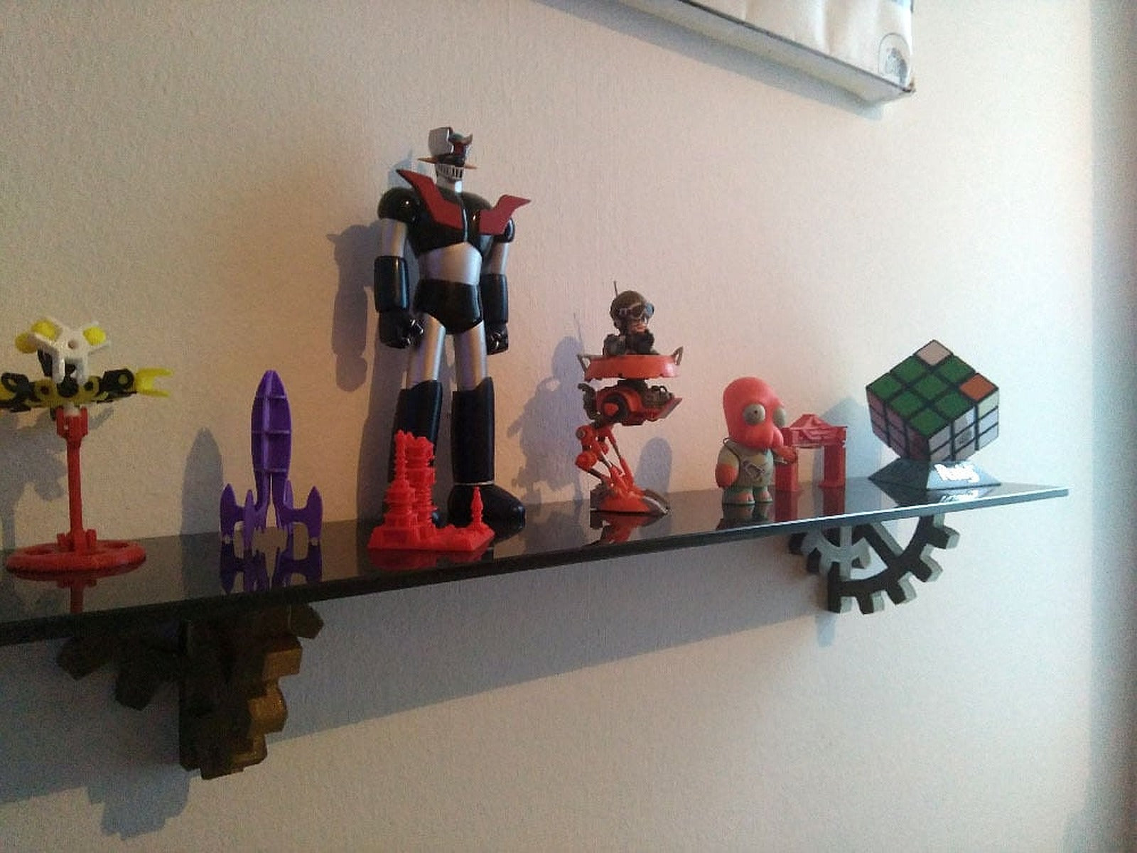 Steampunk Shelf braket – 3D Baskı Modeli