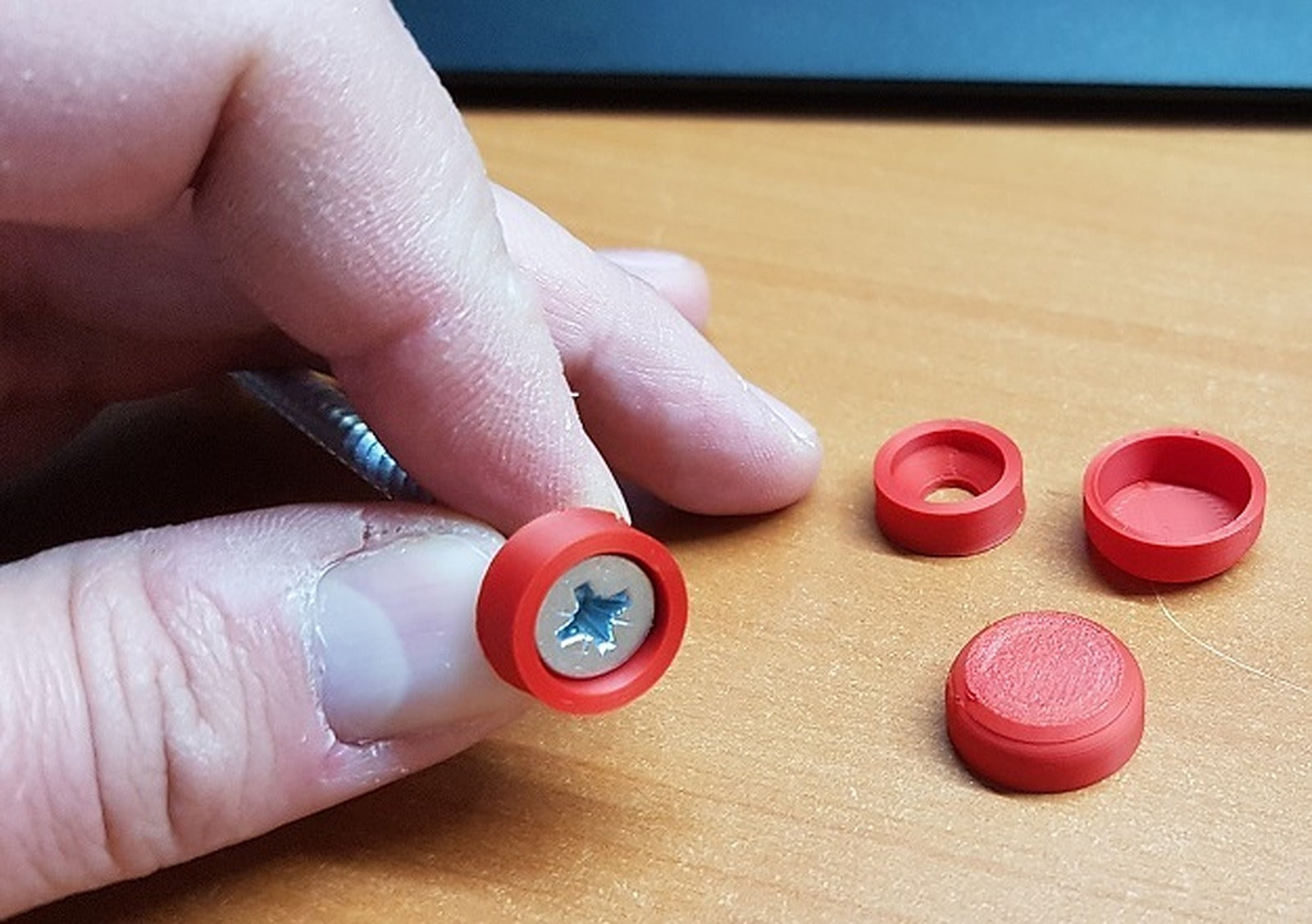 Wood screw cap – 3D Baskı Modeli