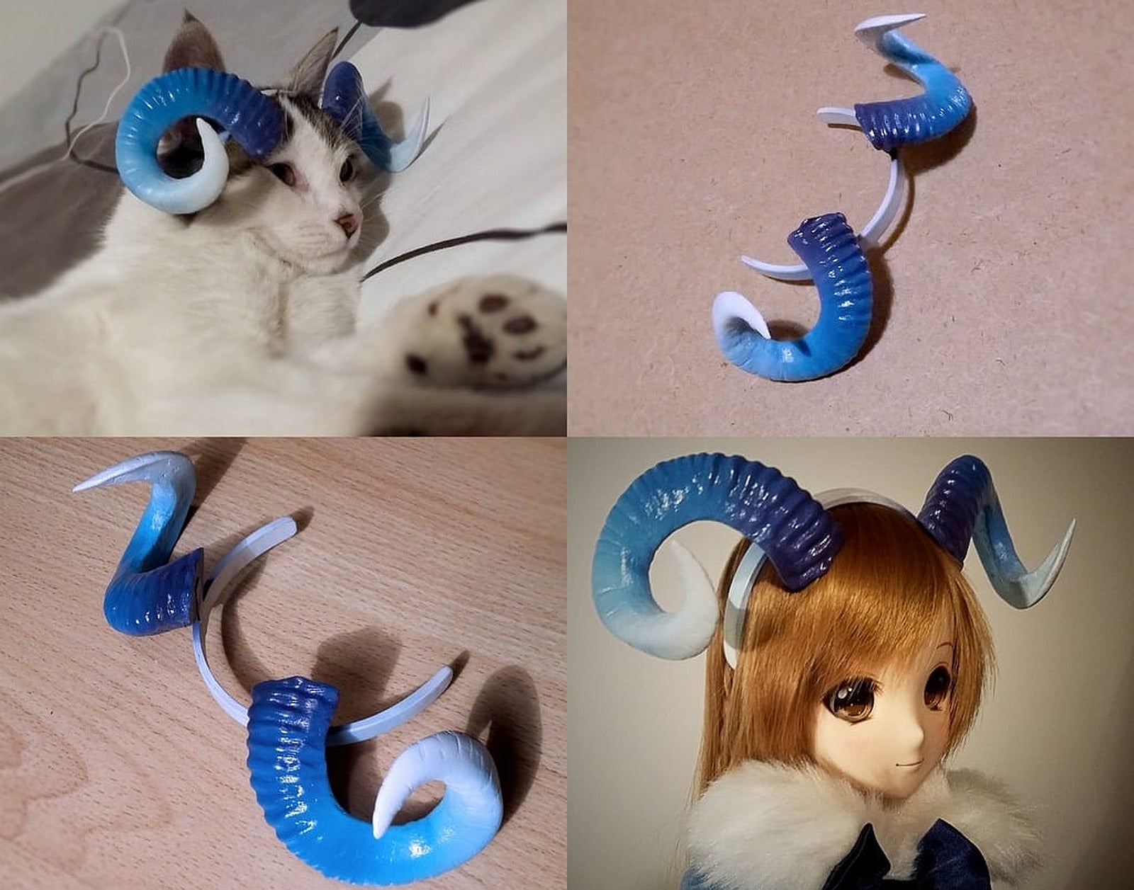 Succubus Horns – 3D Baskı Modeli