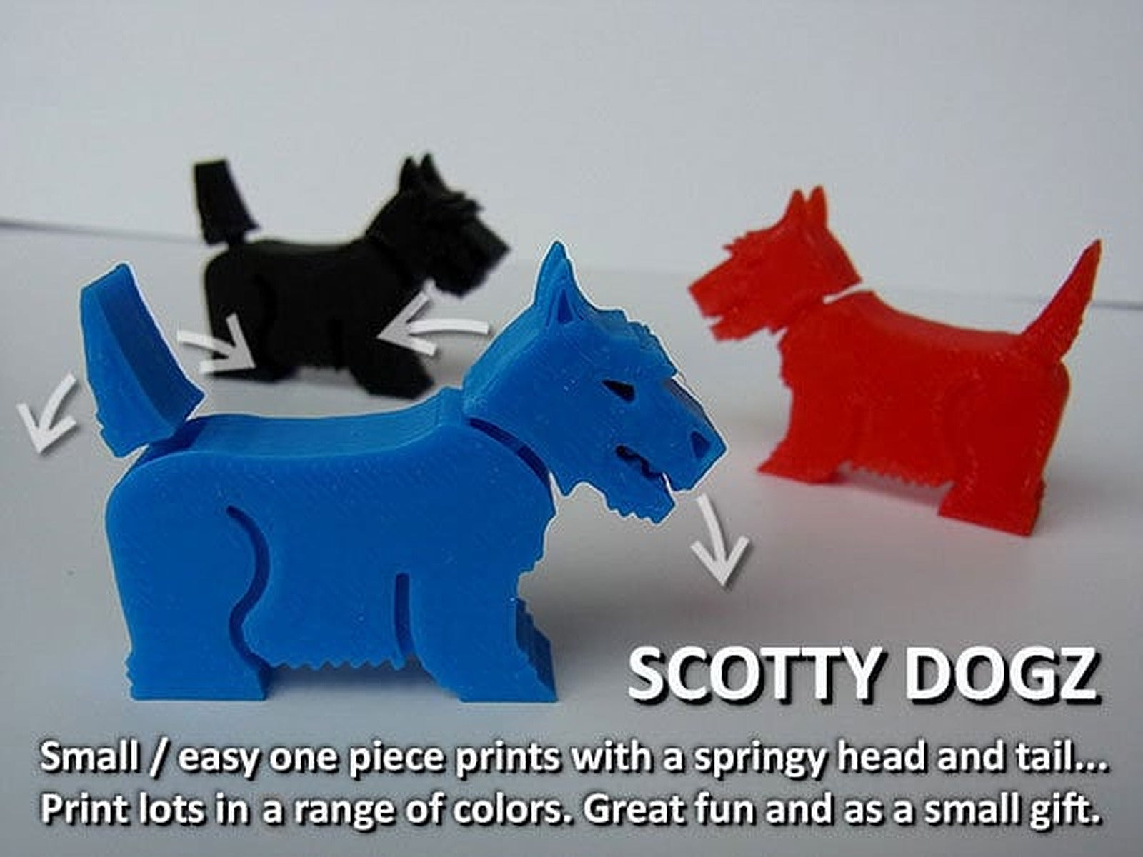 Scotty Dogz – 3D Baskı Modeli