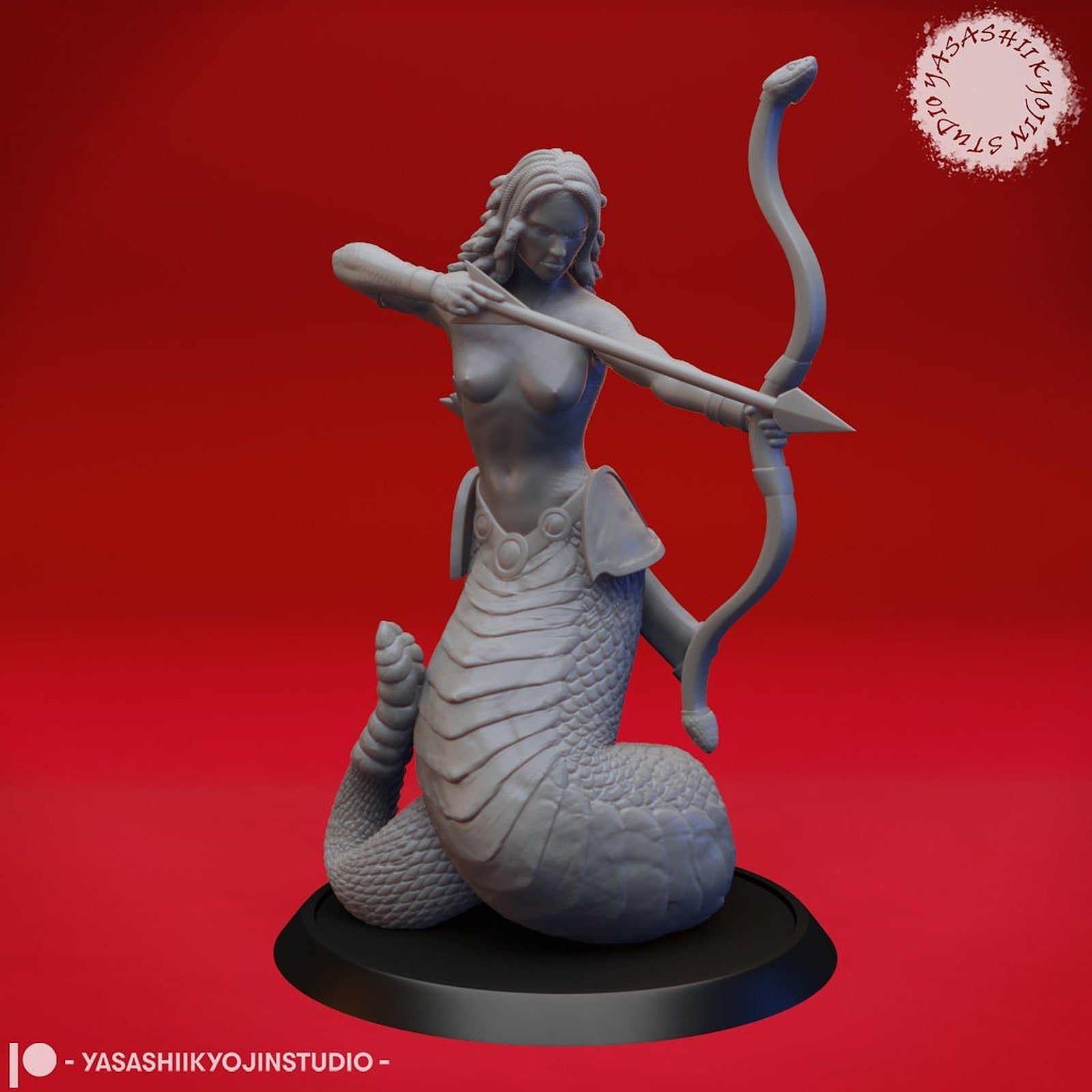 Medusa - Tabletop Miniature – 3D Baskı Modeli