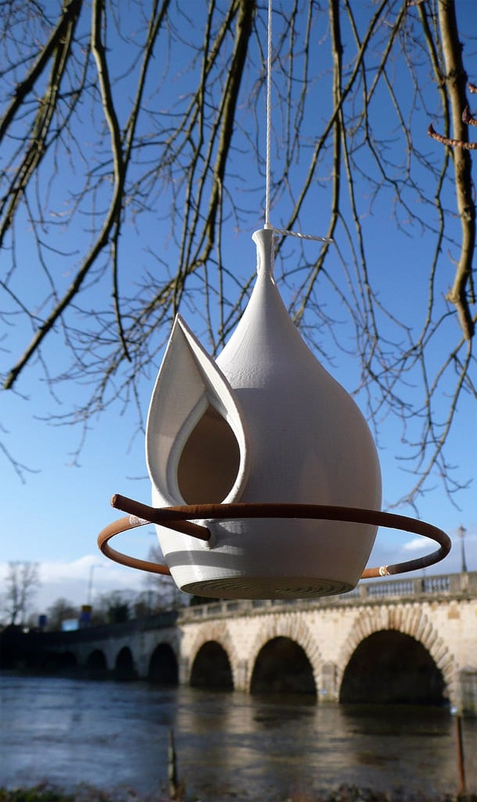 Easy print Birdhouse & Separate perches. – 3D Baskı Modeli