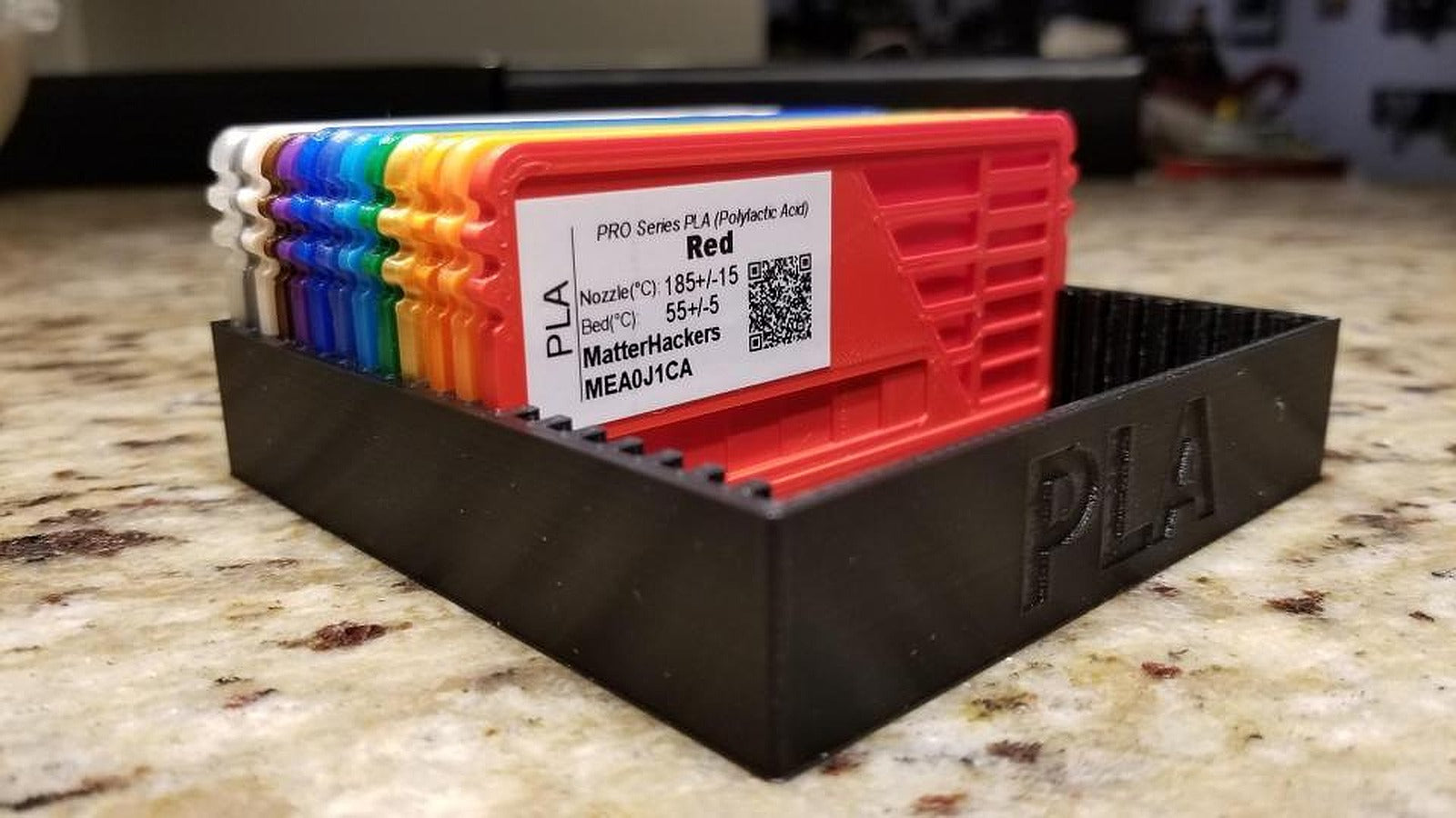 Filament Swatch stand – 3D Baskı Modeli
