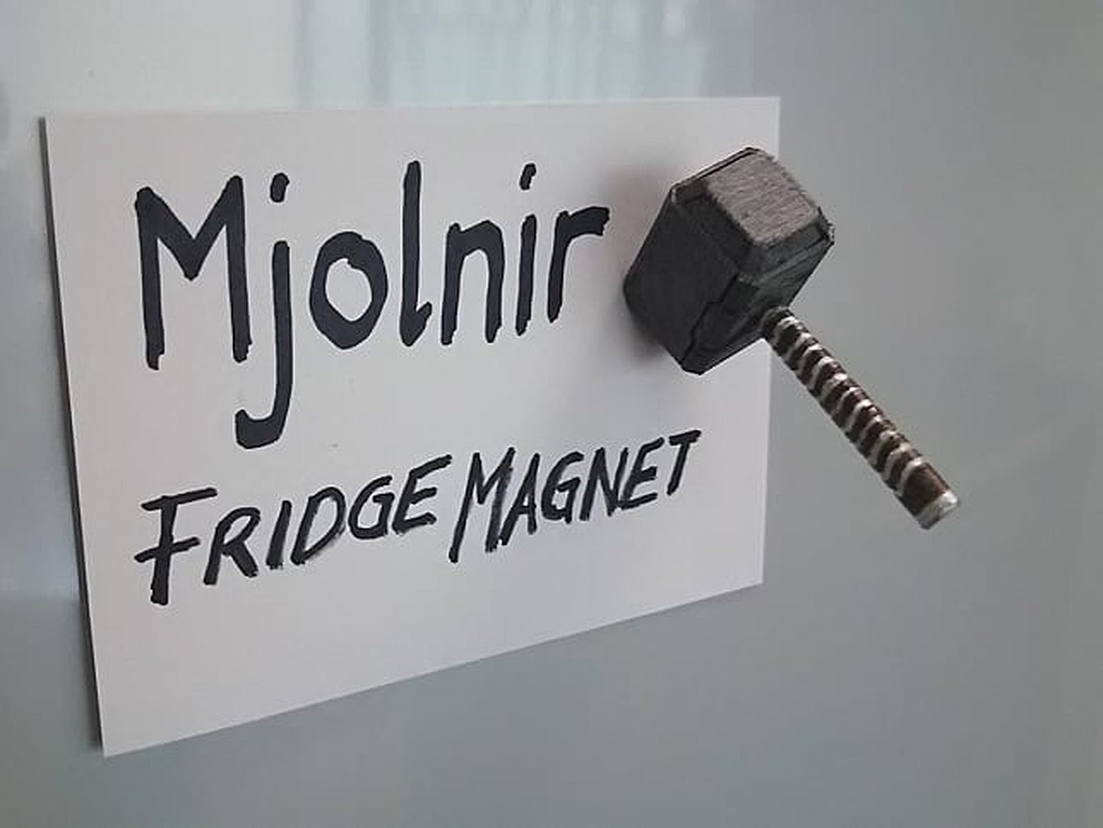 Fridge Magnet Mjolnir – 3D Baskı Modeli