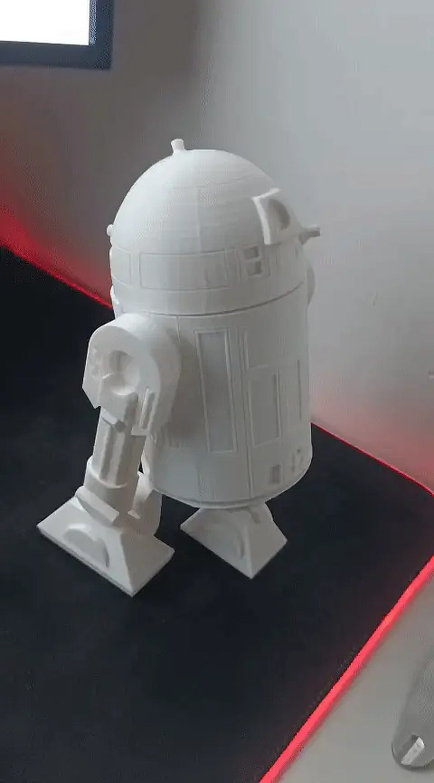 R2D2 Kit Card - with moving parts – 3D Baskı Modeli