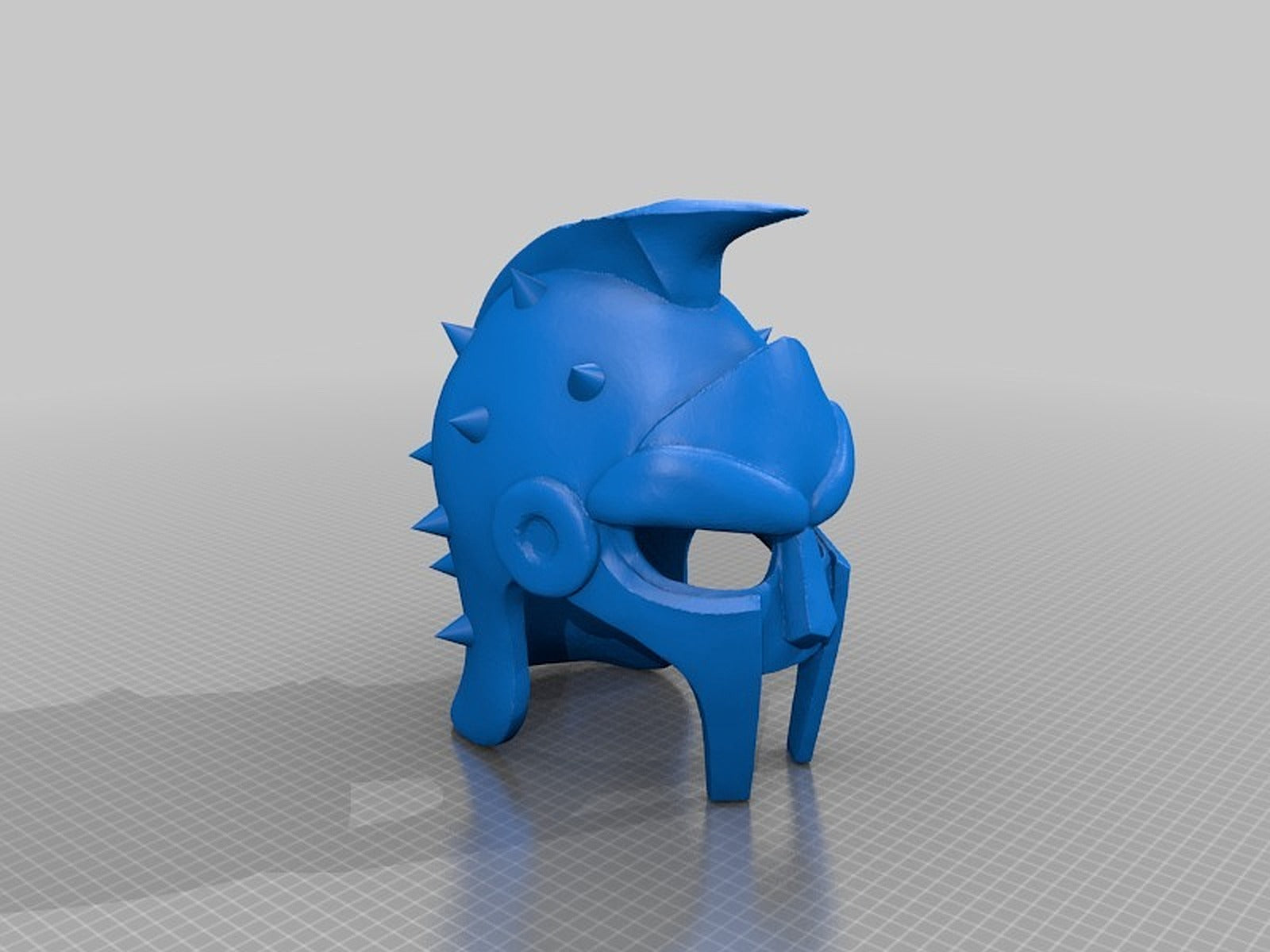 Big Gladiator Helmet – 3D Baskı Modeli