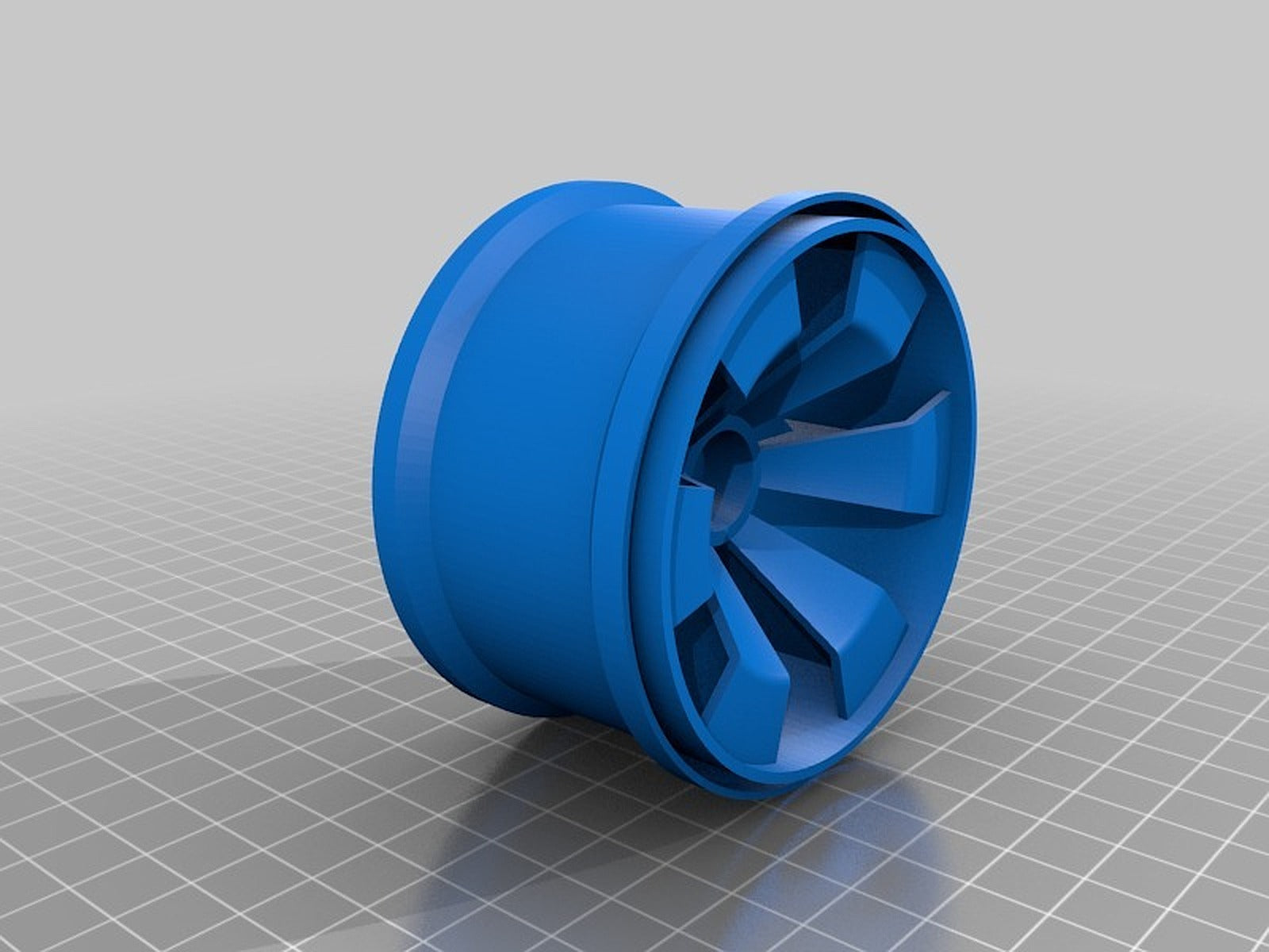 OpenRC 1:10 RC Truggy Rims – 3D Baskı Modeli
